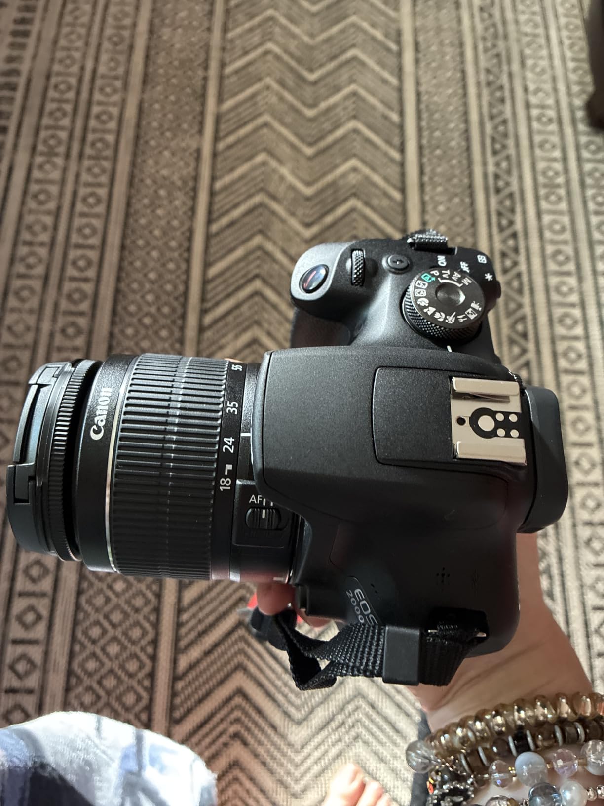 Canon EOS 2000D / Rebel T7 DSLR Camera w/EF-S 18-55mm f/3.5-5.6 Lens 3 Lens Kit: 128GB Memory + Wide Angle + Telephoto + Flash (Renewed) customer photo 1