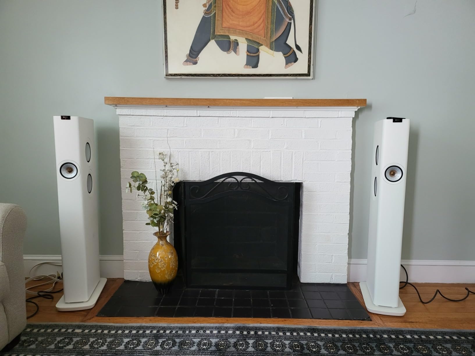 KEF LS60 Wireless Powered Floorstanding Speaker System customer photo 1