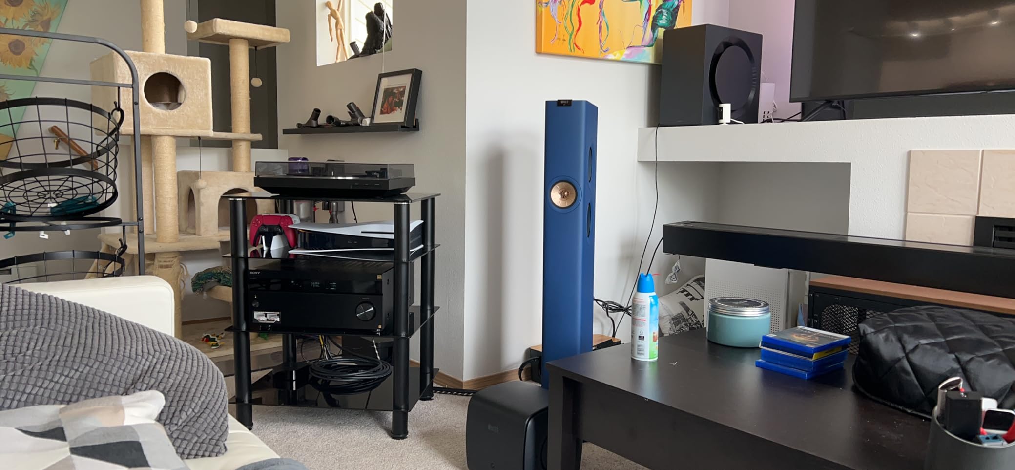 KEF LS60 Wireless Powered Floorstanding Speaker System customer photo 2