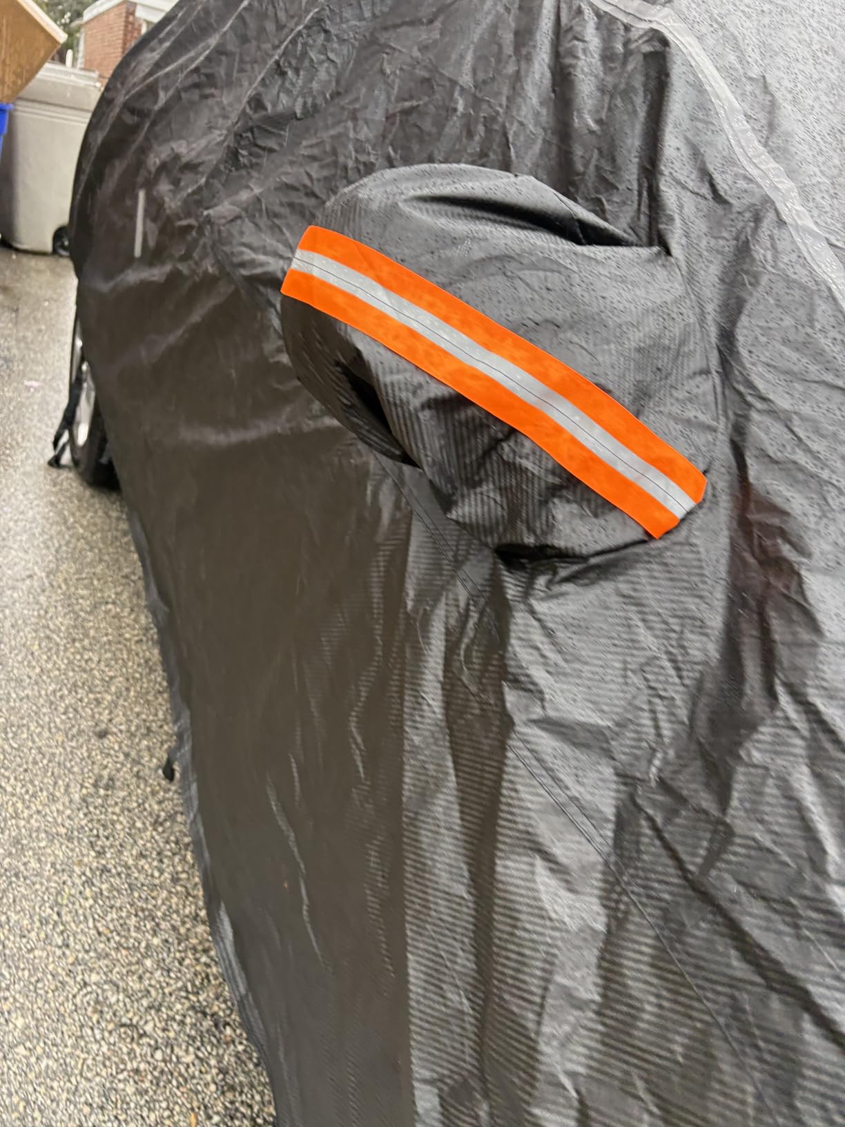 Car Cover Waterproof All Weather, 6 Layers Car Covers for Automobiles, Full Exterior Cover with Zipper, Outdoor Car Cover Sun UV Rain Snow Wind Protection, Fit for 185 inch Sedan customer photo 1