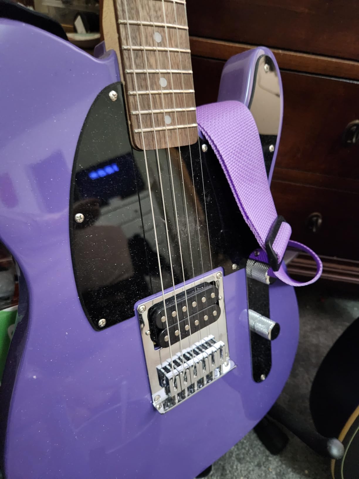 Squire Sonic Esquire Electric Guitar - Ultraviolet customer photo 1