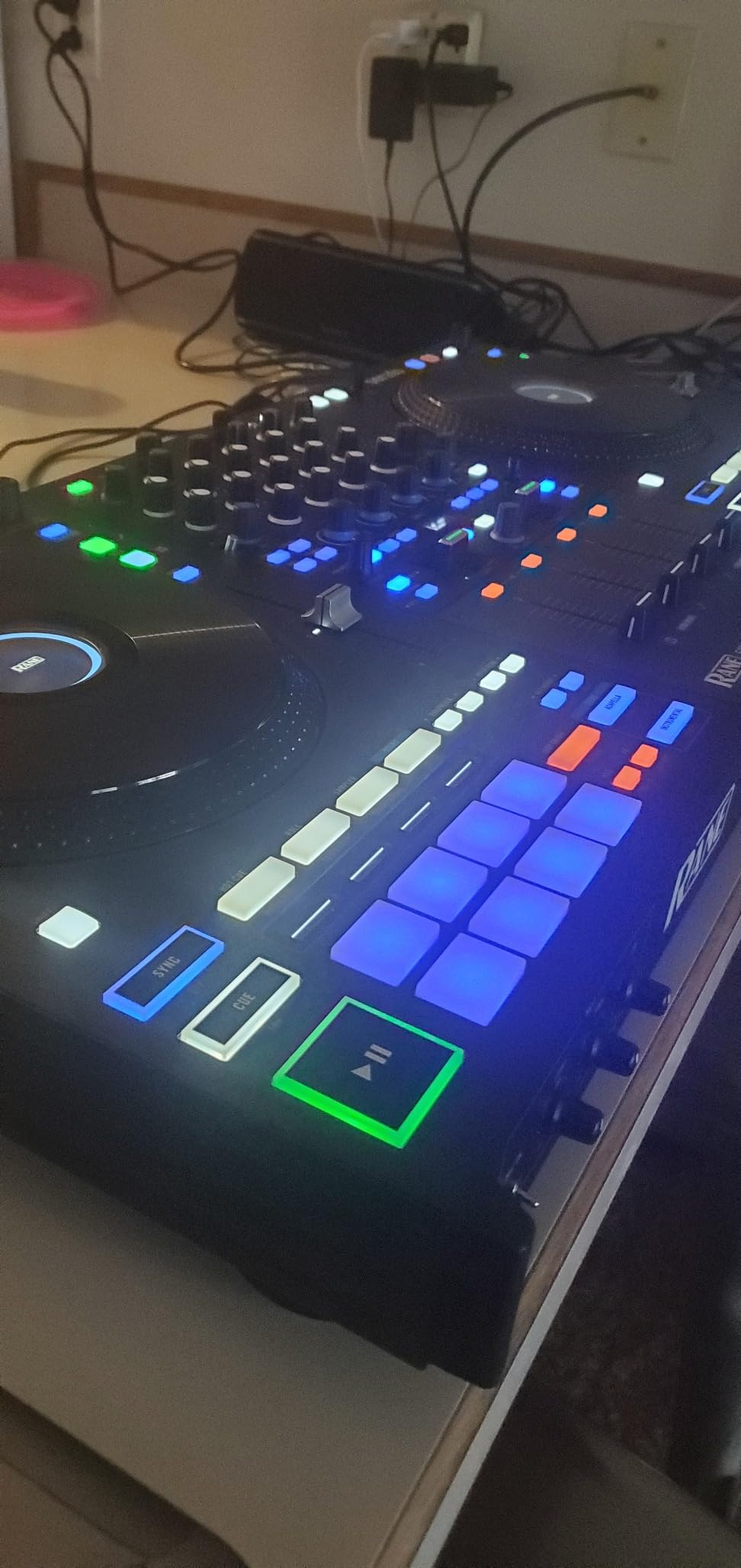 RANE FOUR Stems DJ Controller with 4 Decks, 8.5