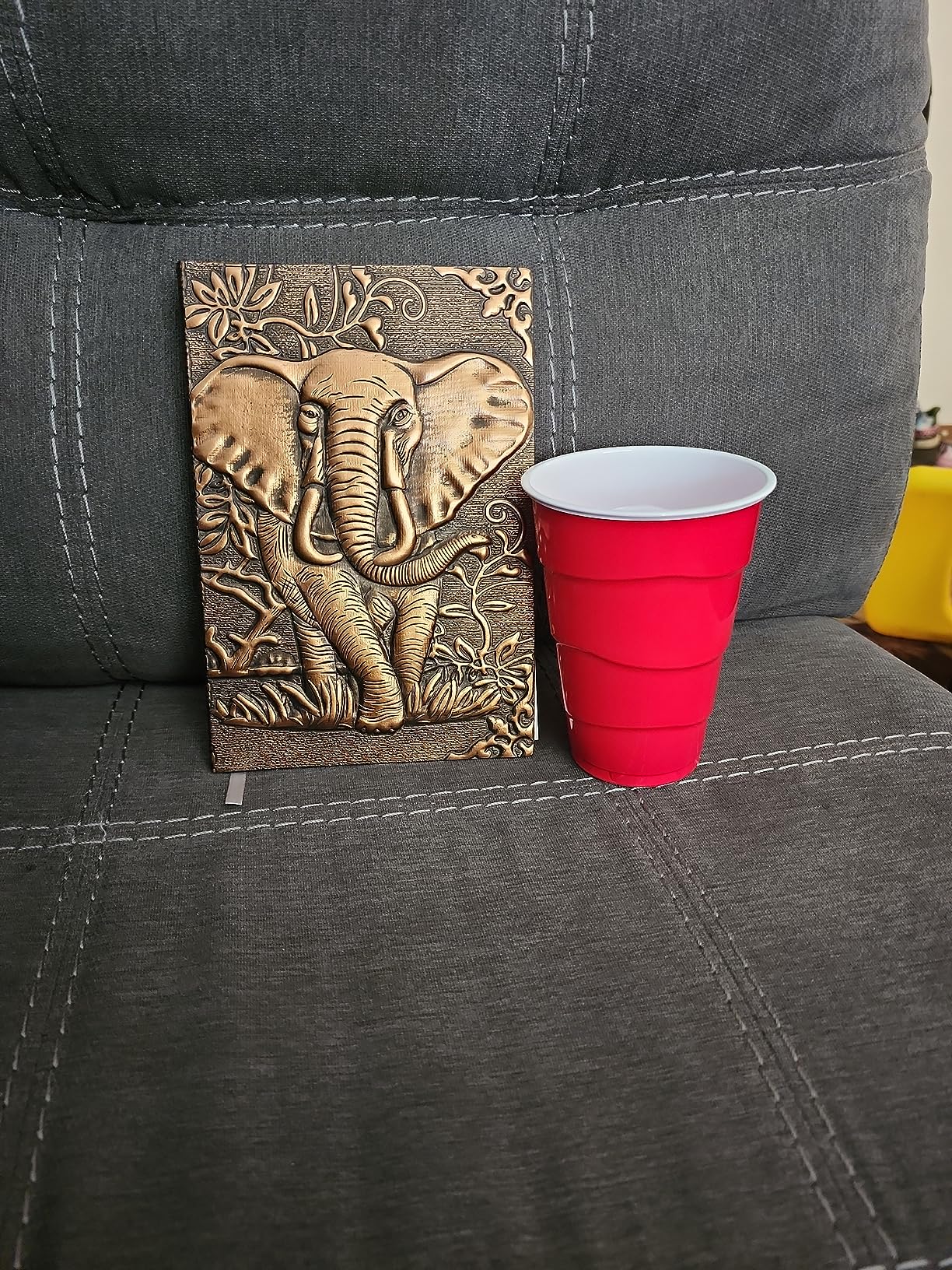 DND Dungeons and Dragons Journal Notebook - 3D Embossed Leather Journal Dragon Journal with Lined Paper Cool DND Notebook Accessories DND Gifts for Women & Men & Nerdy (A5,Multicolor) customer photo 1