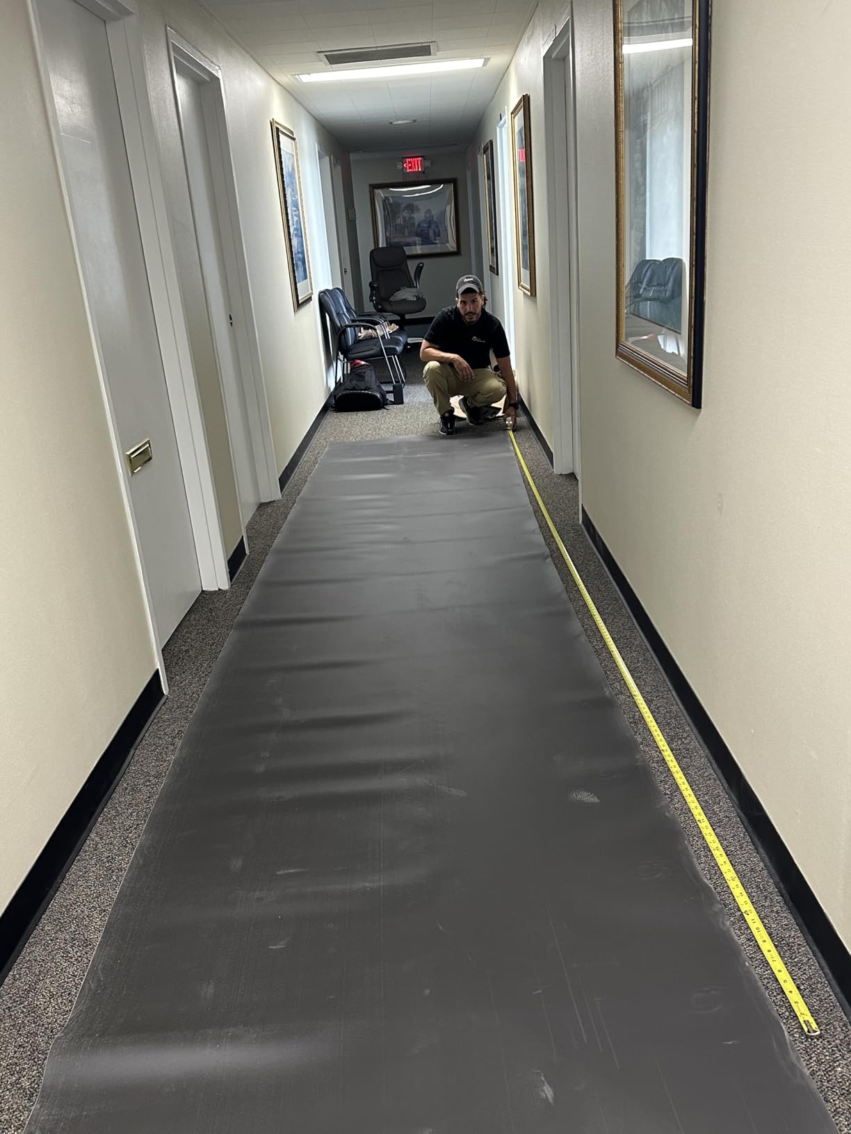Acoustimac DBlock Mass Loaded Vinyl .5lb - 4'x25' 100 Sq. Ft. Soundproofing Barrier for Walls, Floors or Ceilings customer photo 1