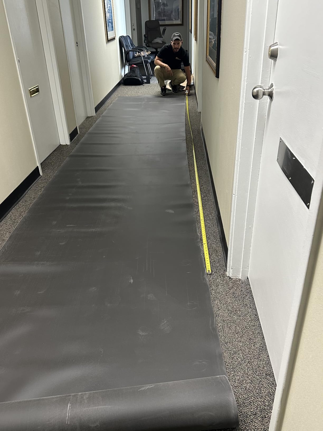 Acoustimac DBlock Mass Loaded Vinyl .5lb - 4'x25' 100 Sq. Ft. Soundproofing Barrier for Walls, Floors or Ceilings customer photo 2