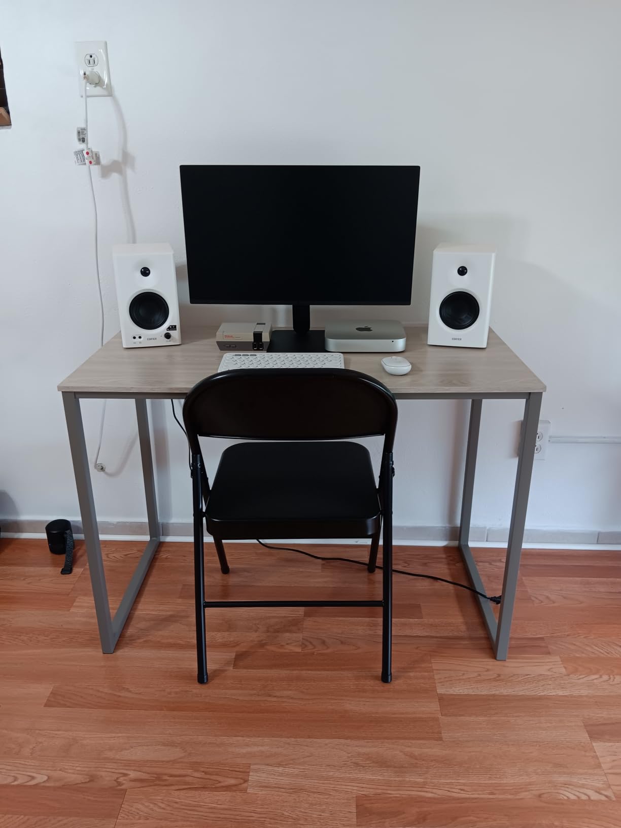 SHW Mission 55 x 60 Inches L-Shape Home Office Computer Desk, White customer photo 1