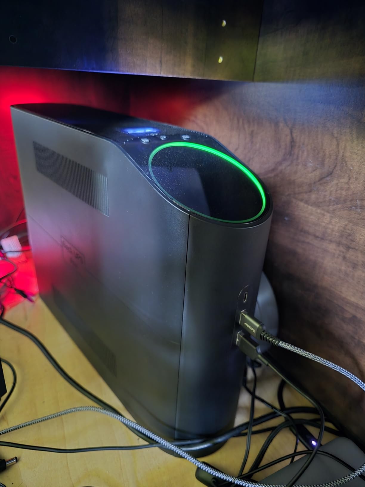 APC Back-UPS Pro Gaming UPS, 1500VA / 900W UPS Battery Backup Surge Protector, 10 Outlets, LCD, Sinewave, Type C Charger, BGM1500B-US customer photo 1
