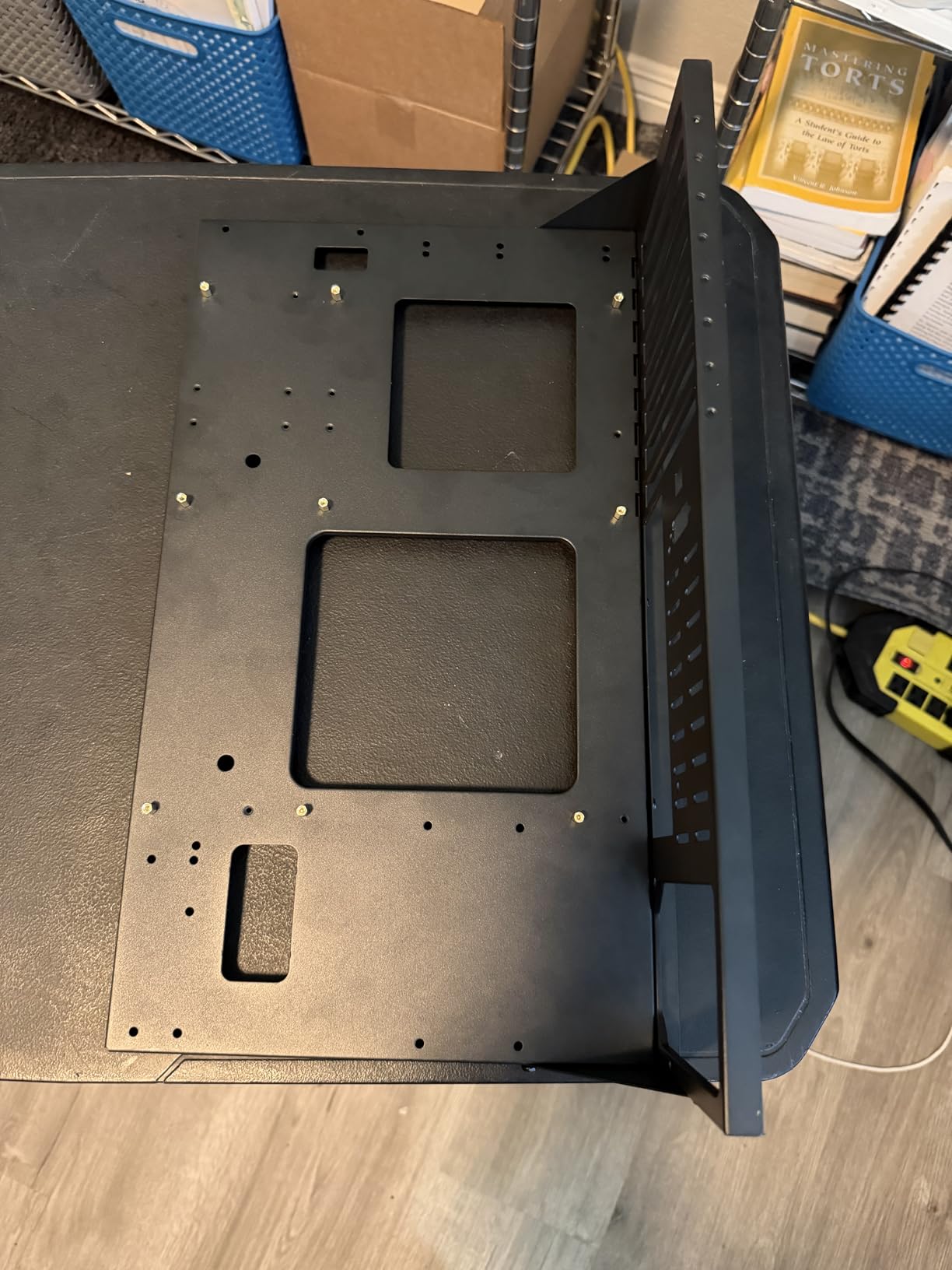 DIY Pc Test Bench, Open Chassis Case Rack for ATX/M-ATX/ITX Motherboards, Widely Body Heat Dissipation Design Open Air Pc Case customer photo 2