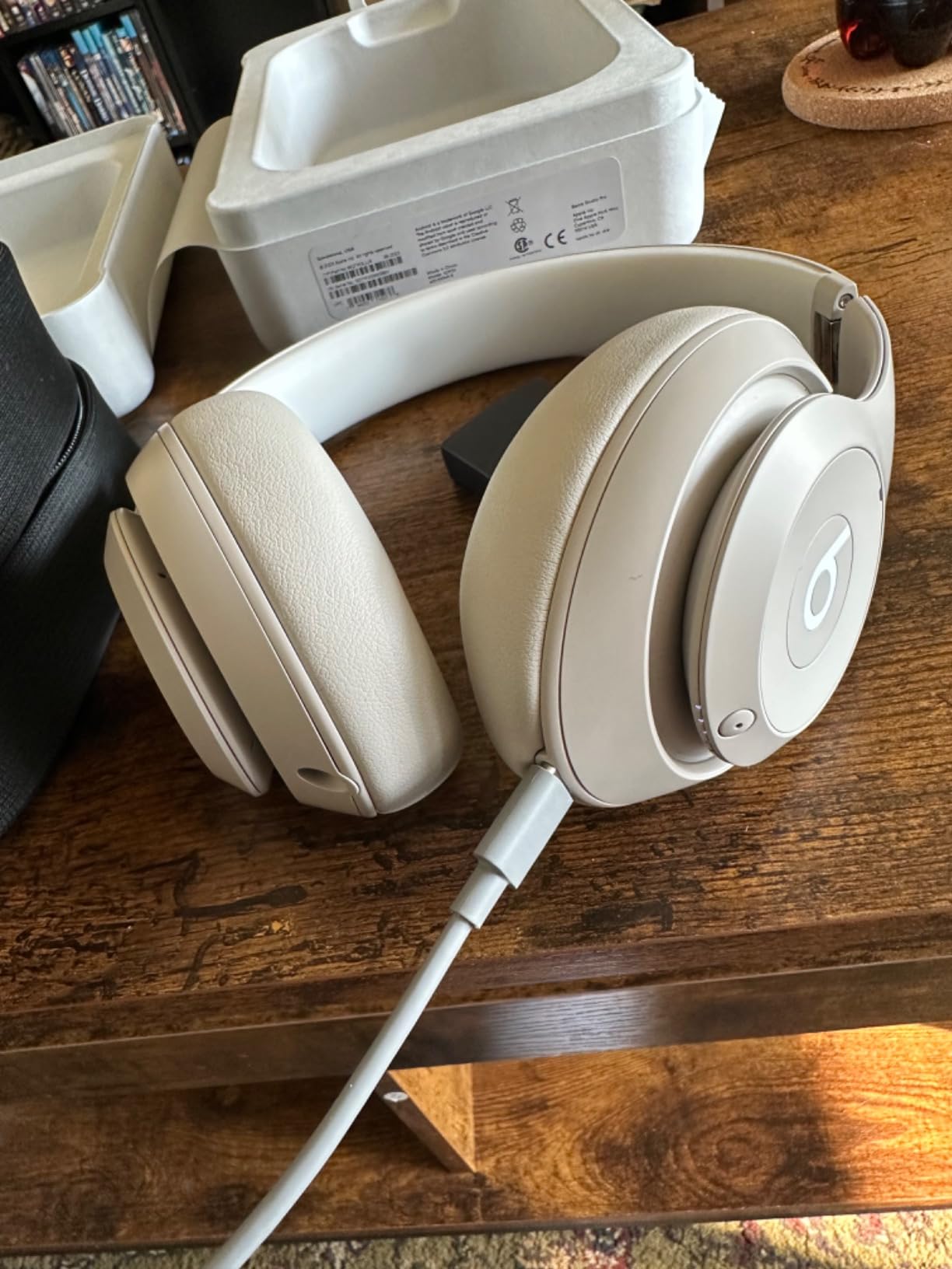 Beats Studio Pro Premium Wireless Over-Ear Headphones- Up to 40-Hour Battery Life, Active Noise Cancelling, Great for Travel & Commuting, USB-C Lossless Audio, Apple & Android Compatible - Sandstone customer photo 1