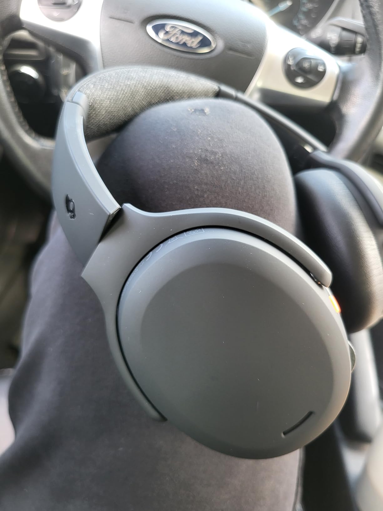 Skullcandy Crusher ANC 2 Wireless Over-Ear Bluetooth Headphones with Multi-Sensory Bass, Active Noise Cancelling, Up to 60 Hours Battery, Microphone for iPhone Android customer photo 1