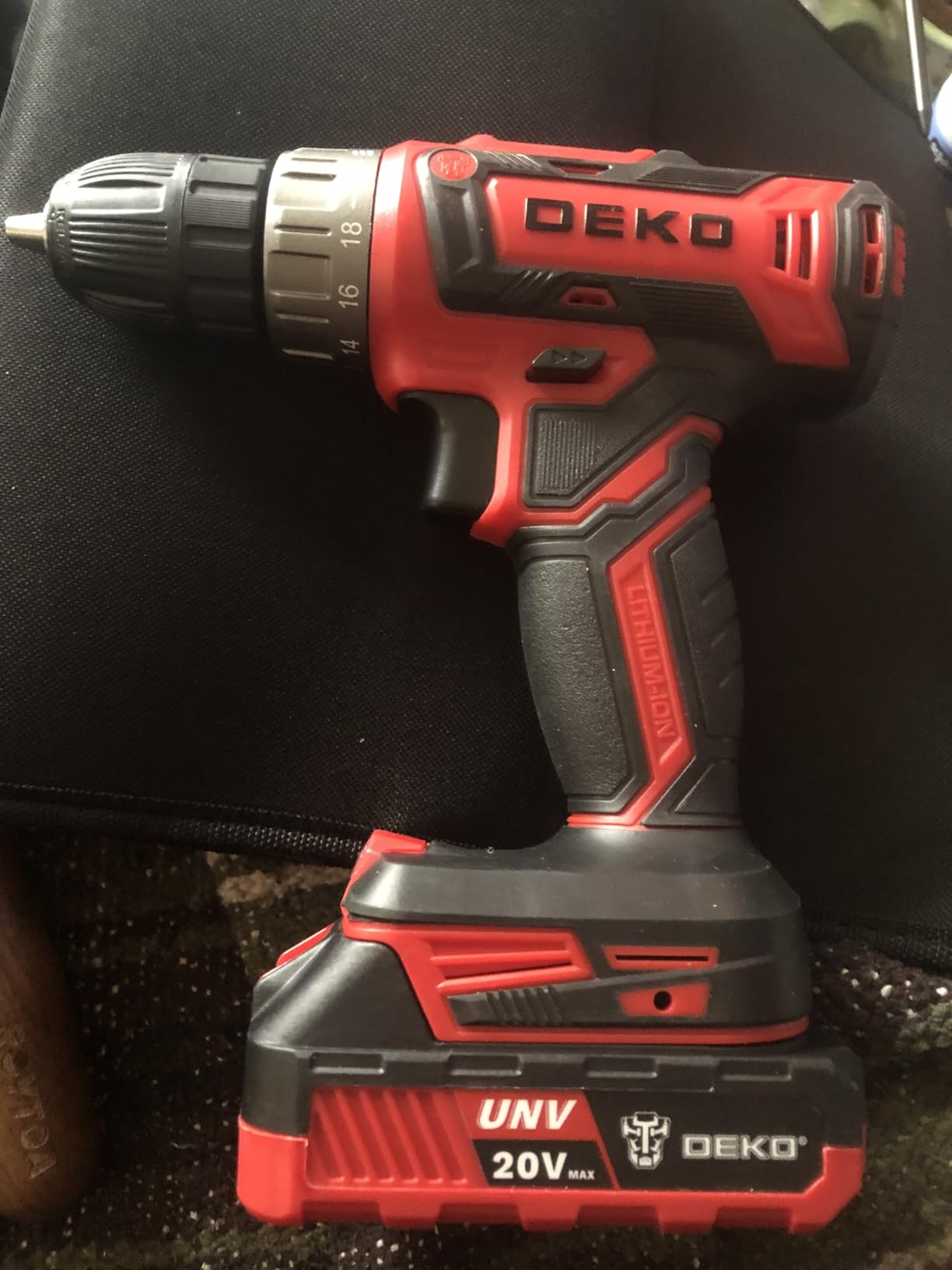 DEKOPRO Cordless Drill 20V Electric Power Drills Set Tool with Battery and Charger customer photo 2