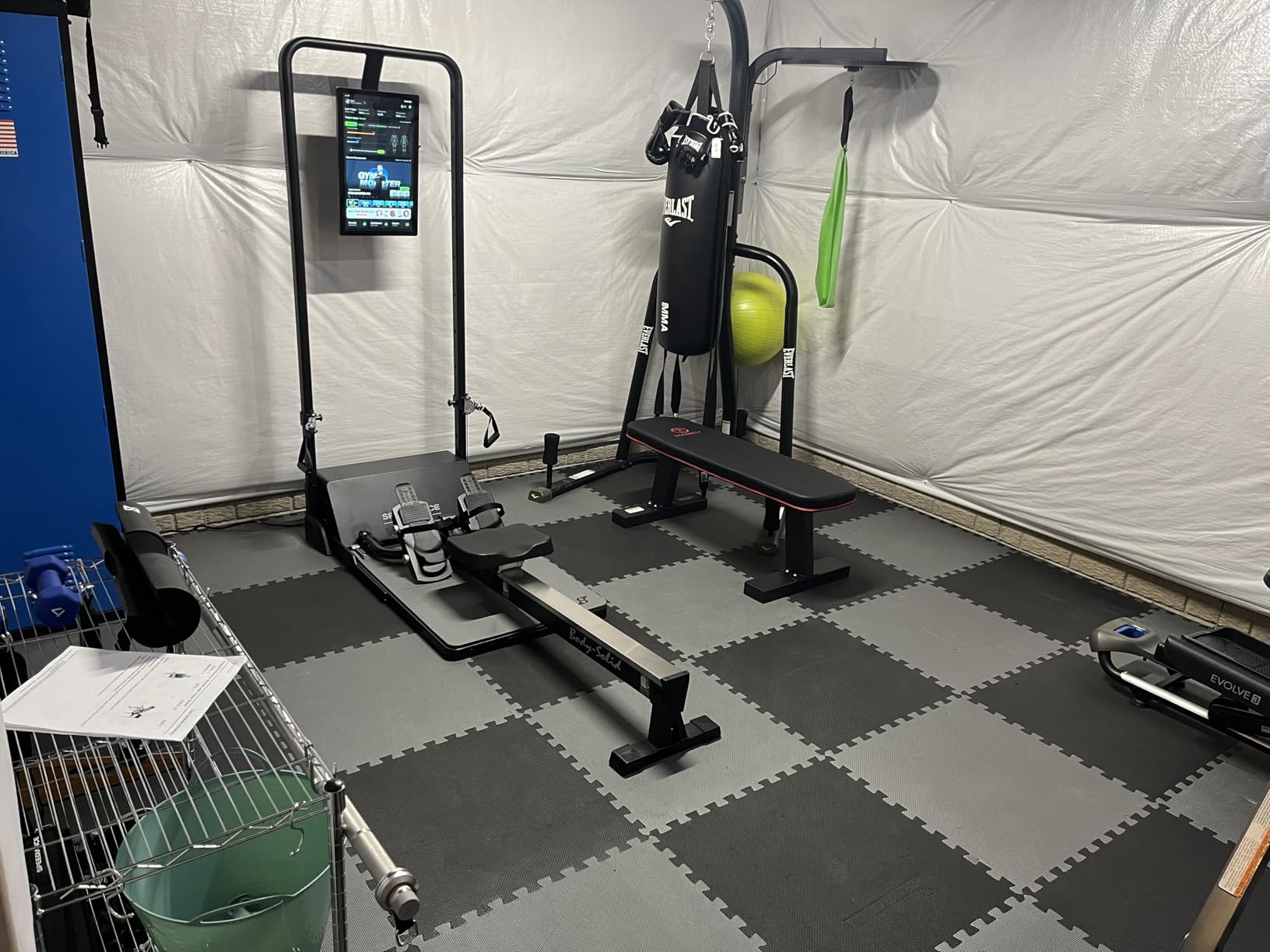 Speediance Gym Monster Smart Home Gym, Multifunctional Strength Training Machine, Smith Machine Power Cage Workout Station customer photo 1