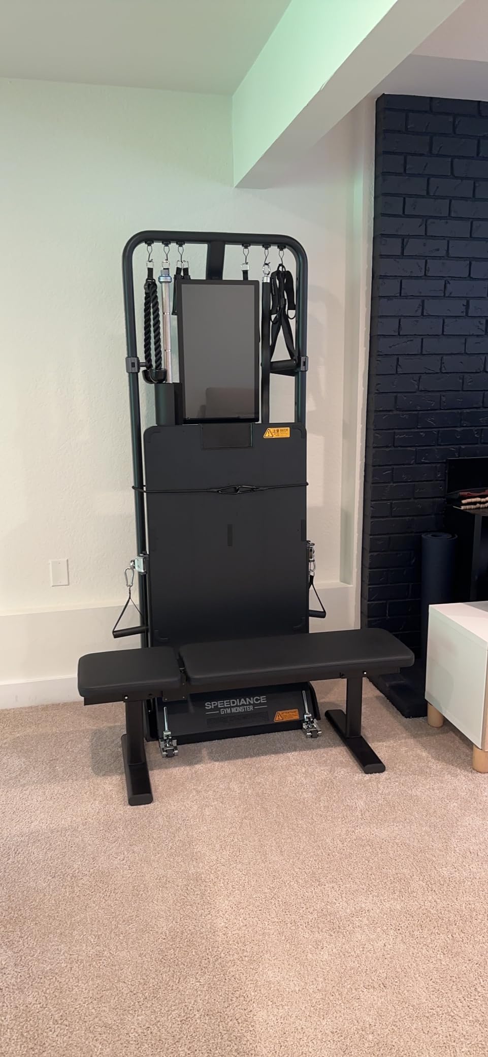 Speediance Gym Monster Smart Home Gym, Multifunctional Strength Training Machine, Smith Machine Power Cage Workout Station customer photo 2