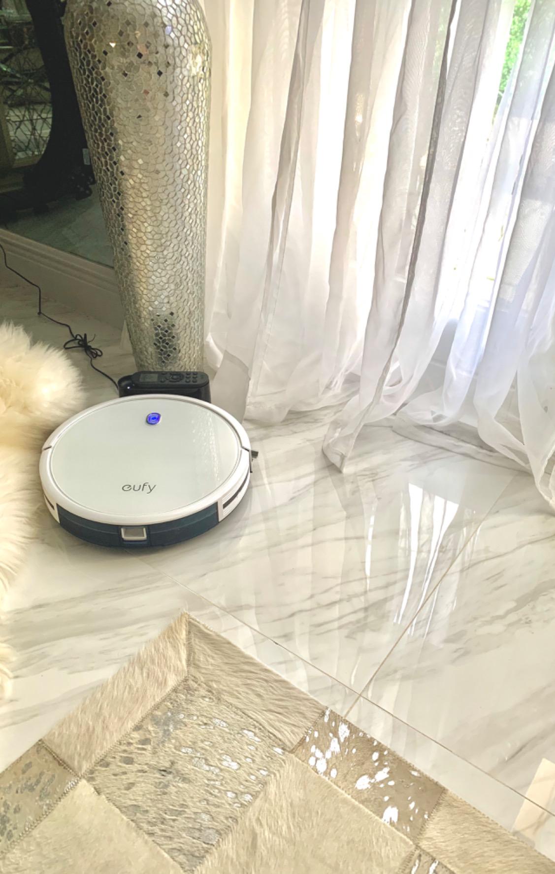 eufy X10 Pro Omni Robot Vacuum and Mop Combo, 8,000 Pa, Dual Mops with 12 mm Auto-Lift and Carpet Detection, AI Obstacle Avoidance, Auto Mop Washing&Drying, Self-Emptying, Self-Refilling customer photo 2