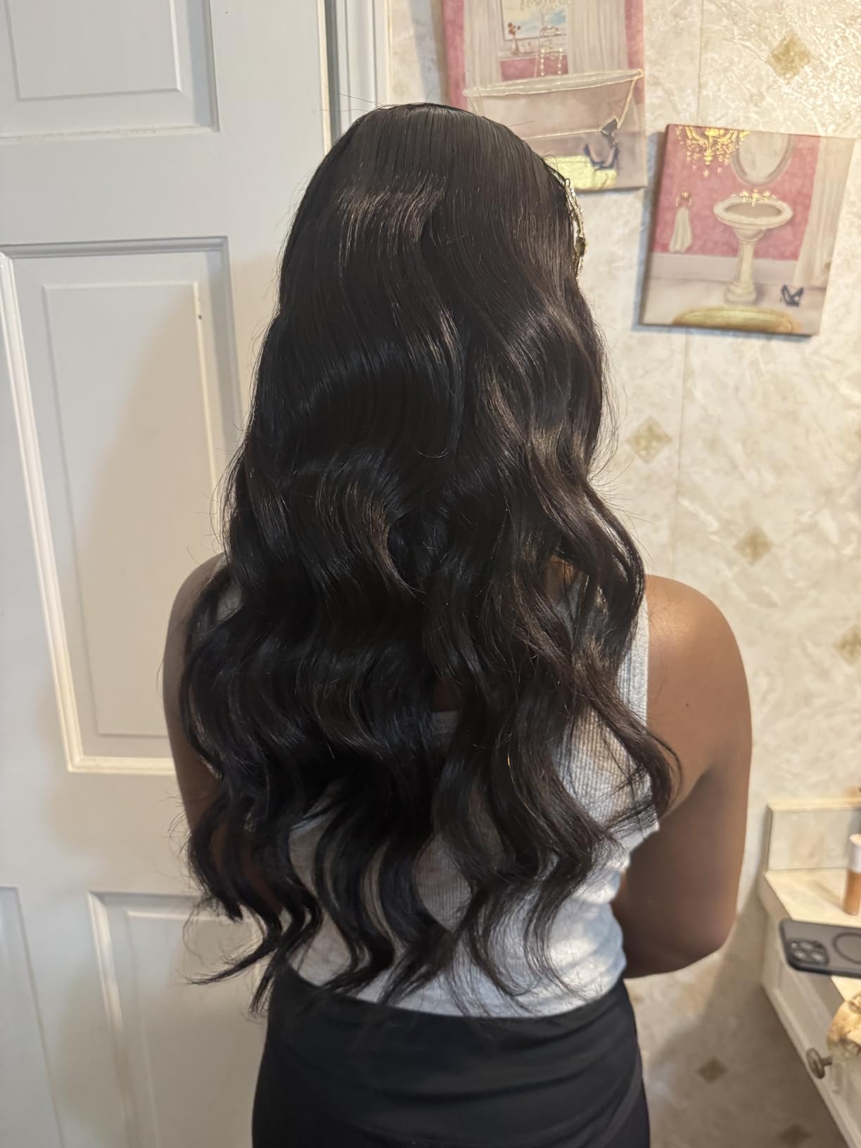 T3 SinglePass Curl X Extra-Long Barrel Curling Iron with 9 Heat Settings and Ceramic Barrel for Fast Styling and Lasting Results on All Hair Types customer photo 1