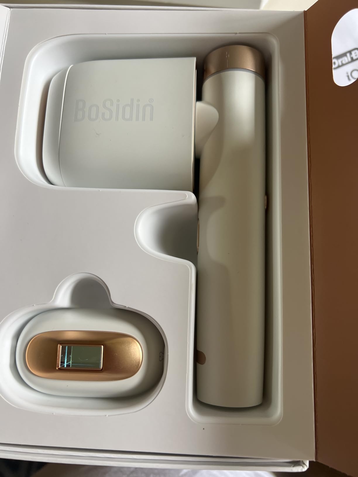 BoSidin IPL Hair Removal with Painless Ice-Cooling, 2-in-1 Face SR Rejuvenation, 6+1 Modes, 6 Levels Hair Removal for Women Permanent, Laser Hair Removal Kit with Shaver, Goggles customer photo 1