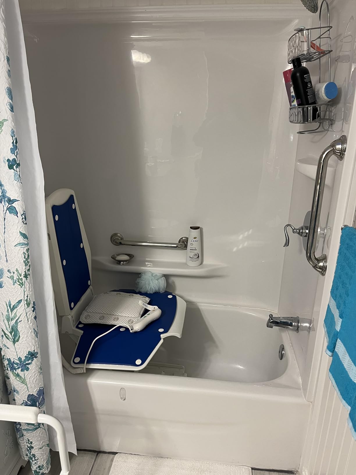 VOCIC Upgrade Electric Chair Lift with Wheels, Get Up from Floor, Portable Lift Assist Devices for Elderly, AX10 customer photo 2