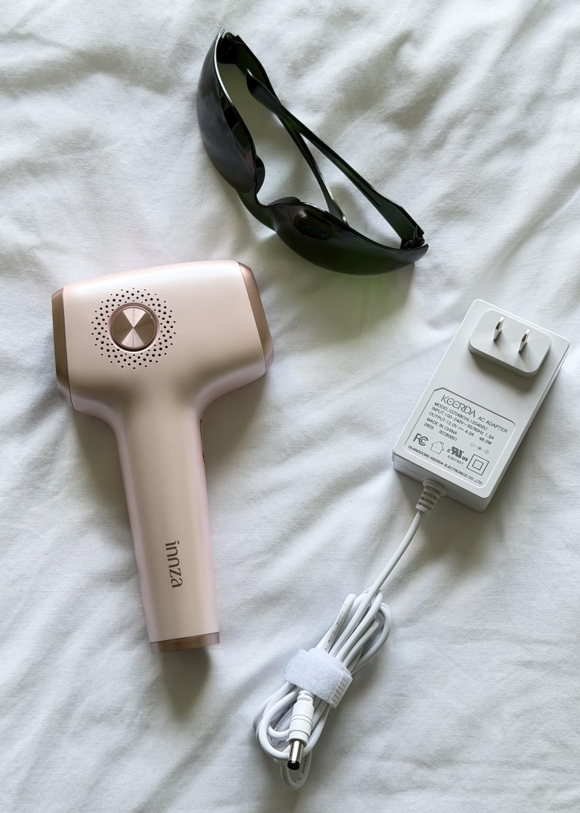 INNZA IPL Hair Removal with Ice Cooling Care Function for Women, Long-Lasting Results, 999,999 Flashes Painless Hair Removal Device for Armpits Legs Arms Bikini Line customer photo 1