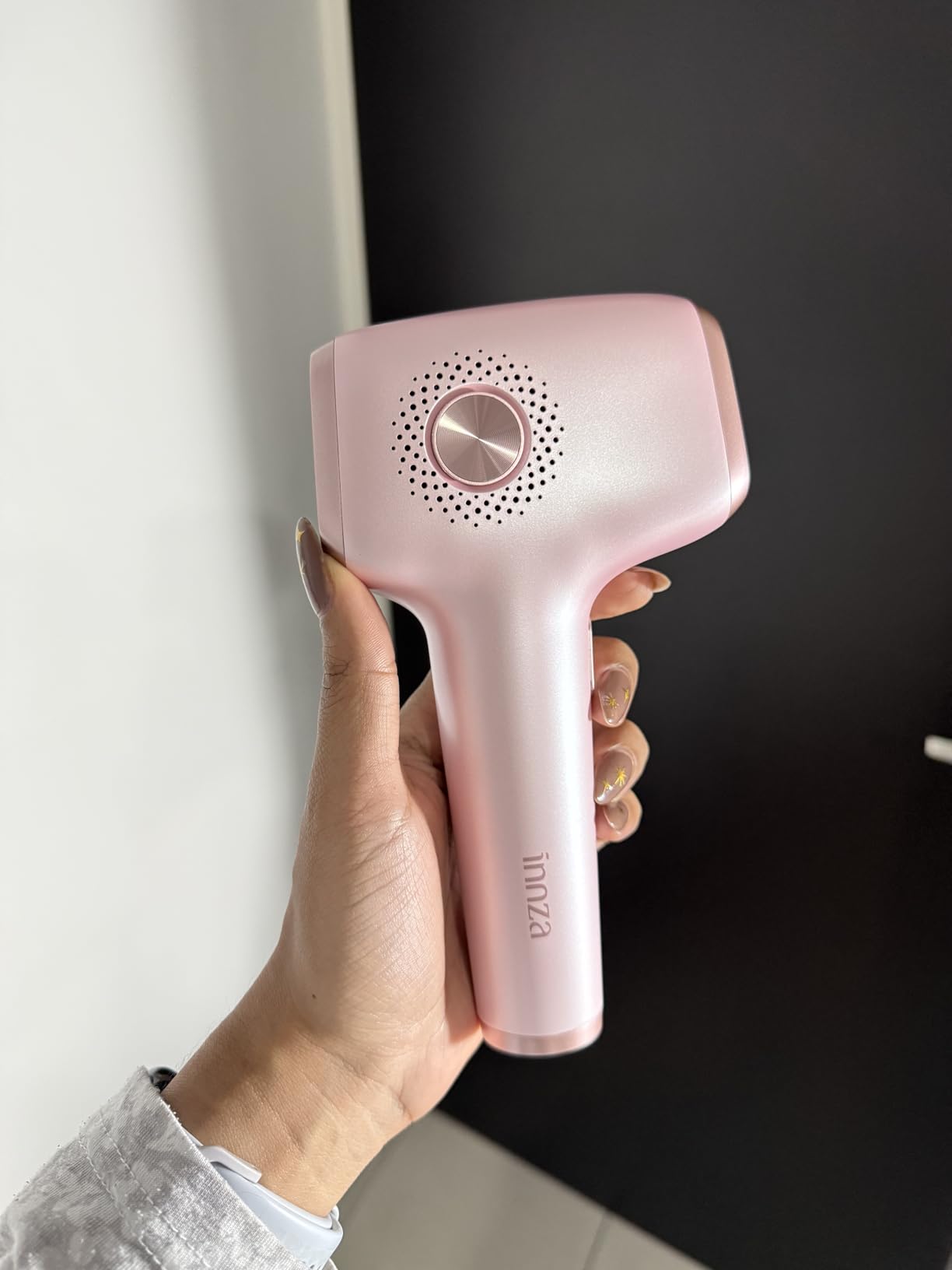 INNZA IPL Hair Removal with Ice Cooling Care Function for Women, Long-Lasting Results, 999,999 Flashes Painless Hair Removal Device for Armpits Legs Arms Bikini Line customer photo 2