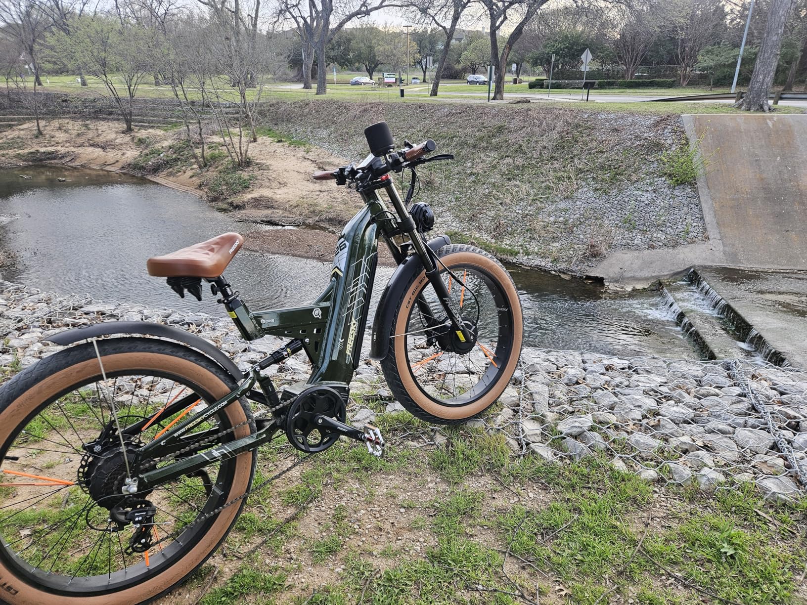 FREESKY 4000W Dual Motor Electric Bike for Adults, 48V 30AH Samsung Cells Battery 120Miles Range, 40MPH AWD Fast E-Bike, 26