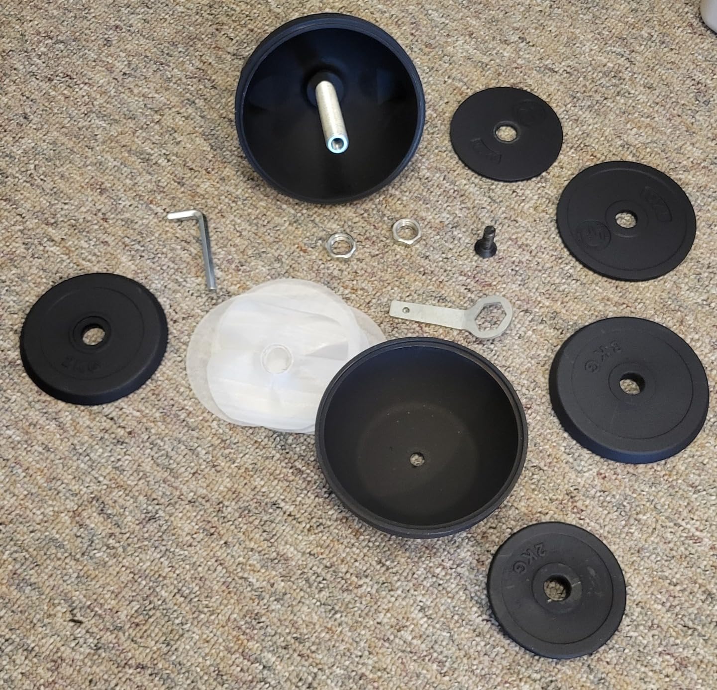 Adjustable Kettlebell Set [Bells of Steel] Kettle Bell Weight Set, Steel Shell customer photo 1