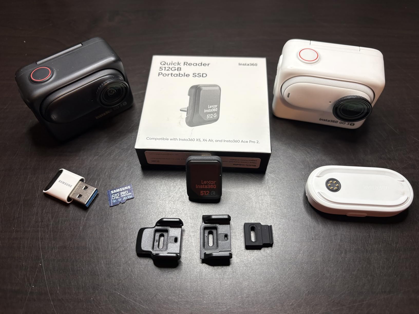 Insta360 GO 3S - 128 GB White 4K Tiny Portable Vlogging Camera, Hands-Free POVs, Mount Anywhere, Stabilization, 140 Min Battery Life, 10m Waterproof, Apple Find My, Pet POV customer photo 1