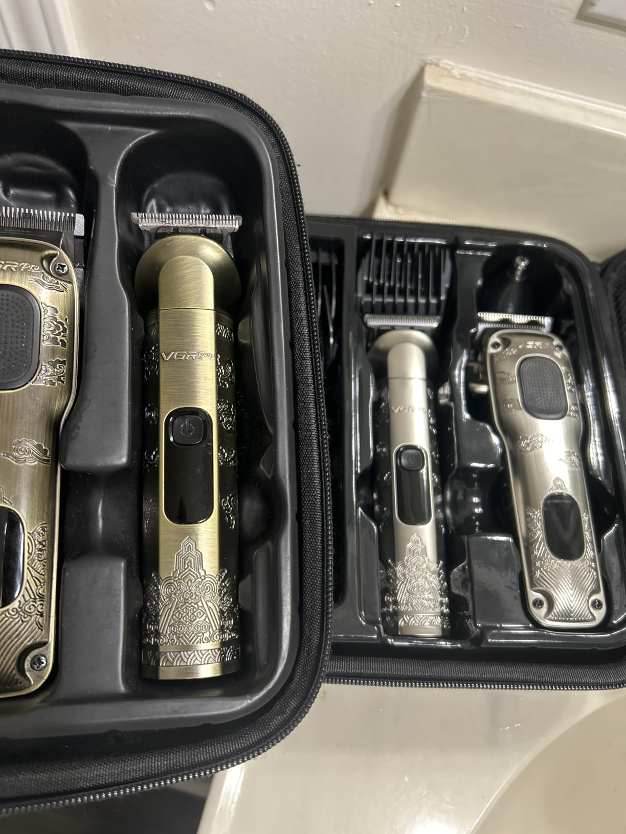 VGRPRO Hair Clippers for Men Professional, Cordless Hair Clippers for Hair Cutting, Mens Clippers and Trimmers Set, Electric Hair Trimmer for Men with Package Case customer photo 1