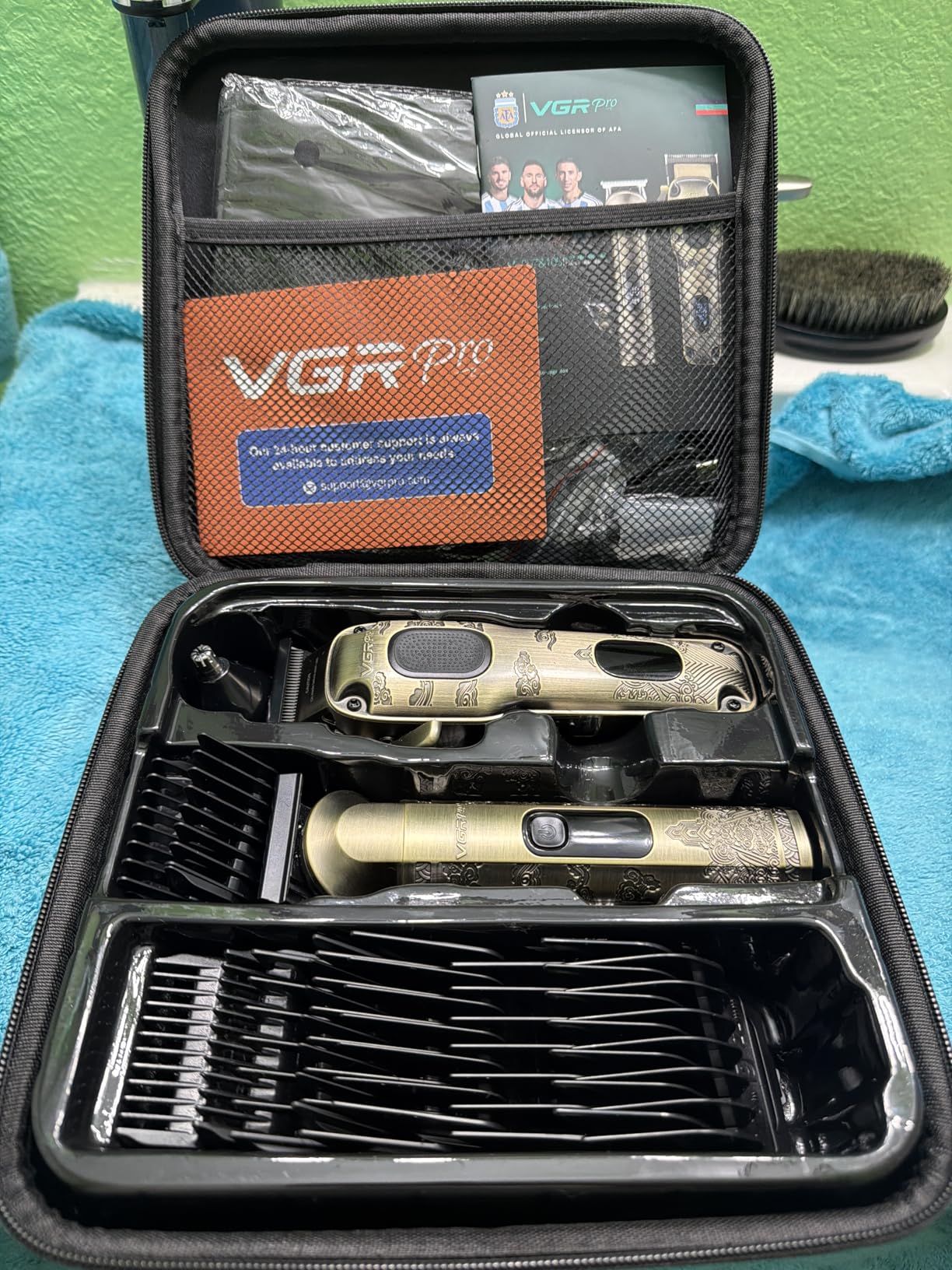 VGRPRO Hair Clippers for Men Professional, Cordless Hair Clippers for Hair Cutting, Mens Clippers and Trimmers Set, Electric Hair Trimmer for Men with Package Case customer photo 2