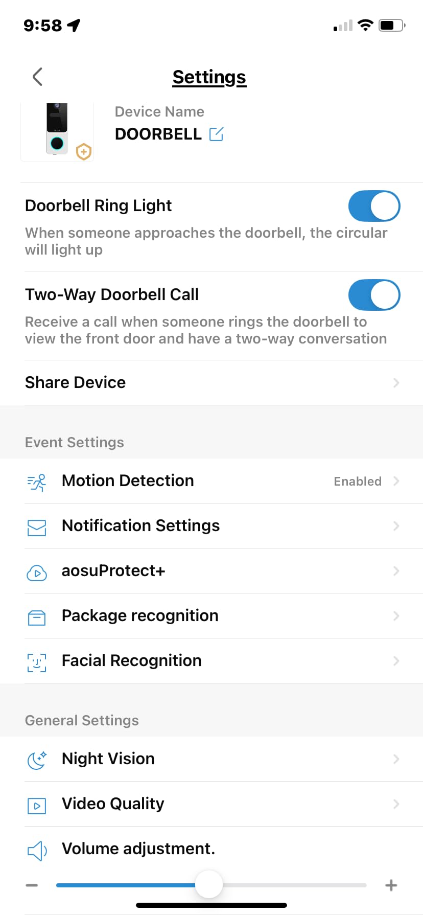 AOSU Wireless Doorbell Camera, 170° Ultra Wide Viewing Angle, Intelligent Parcel Detection, 90 Days Battery Life, 2.4G WiFi Supported, 2K QHD Video Doorbell Compatible with Alexa and Google Assistant customer photo 1