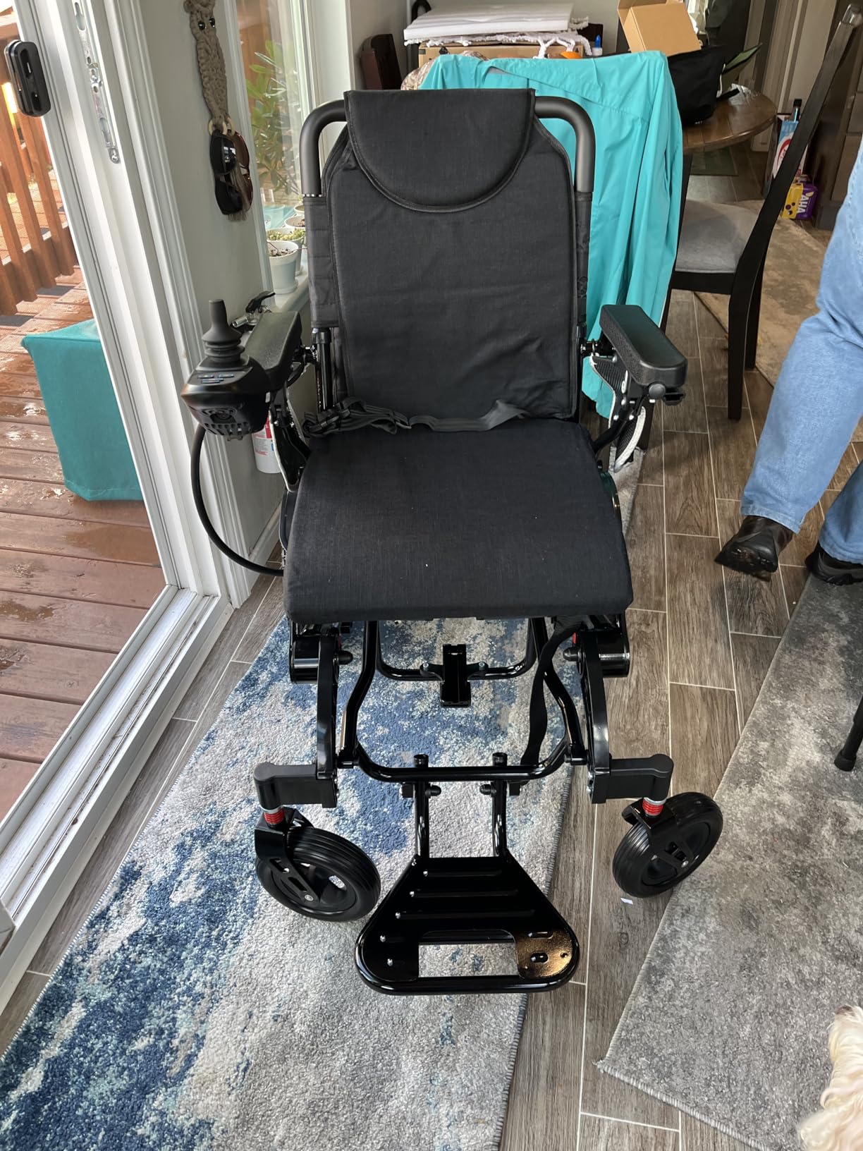 Sonix S140 Next Generation Electric Wheelchair - 30-Mile Range, 600W Motor Power, Dual 12AH Batteries, Foldable, Airline Approved, All-Terrain, High-Performance Design customer photo 2
