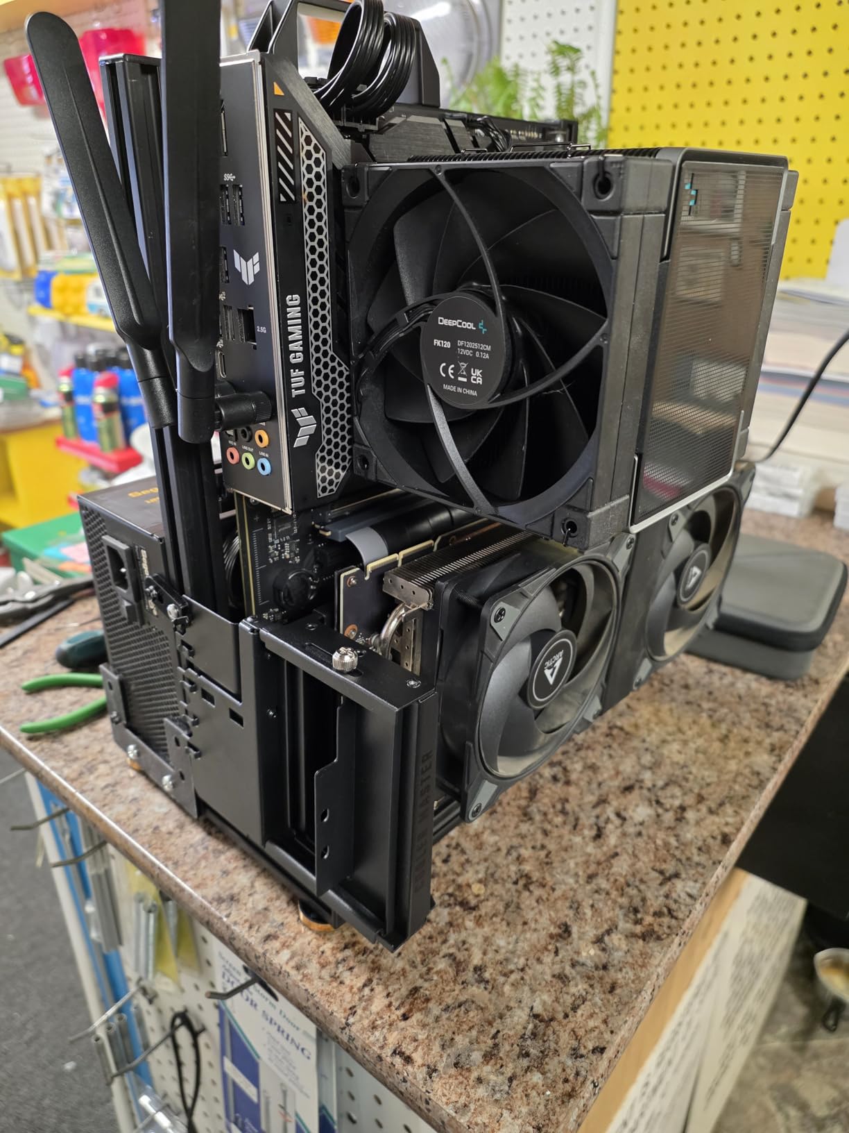 DIY Aluminium Pc Open Case Computer Chassis Test Bench Support Water Cooling Support Server Chassis Support Itx Matx ATX Eatx (3.ATX) customer photo 2