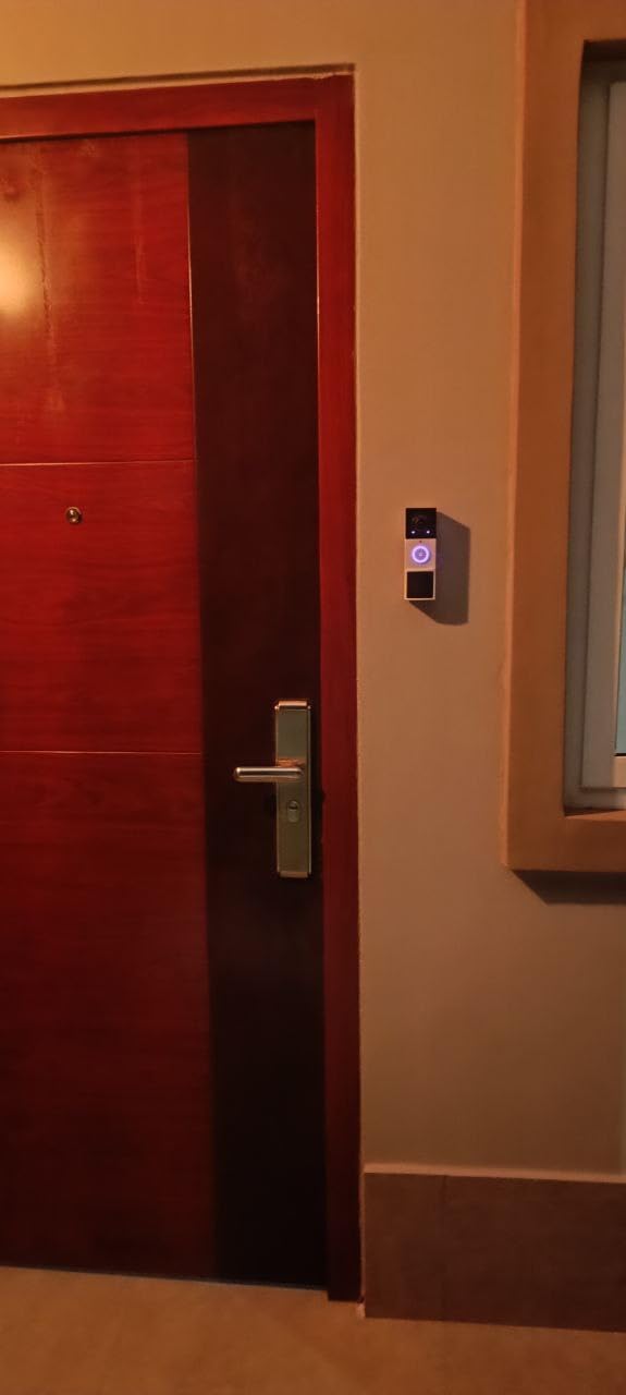 Tapo 2K Wireless Smart Video Doorbell with Chime - 160 degree Ultra-Wide View, Person Detection, Ring Call, 2-Way Audio, Subscription-Free Local Storage/Optional Cloud, D210 customer photo 2