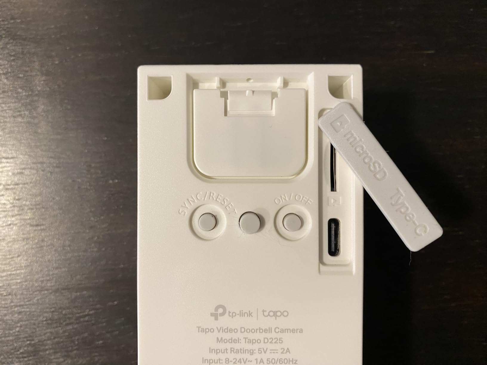 Tapo 2K+ Wired or Battery Powered Smart Video Doorbell with Chime - 180° Field of View, Person/Vehicle/Package Detection, Ring Call, 2-Way Audio, Subscription-Free Local Storage or Optional Cloud, D225 customer photo 2