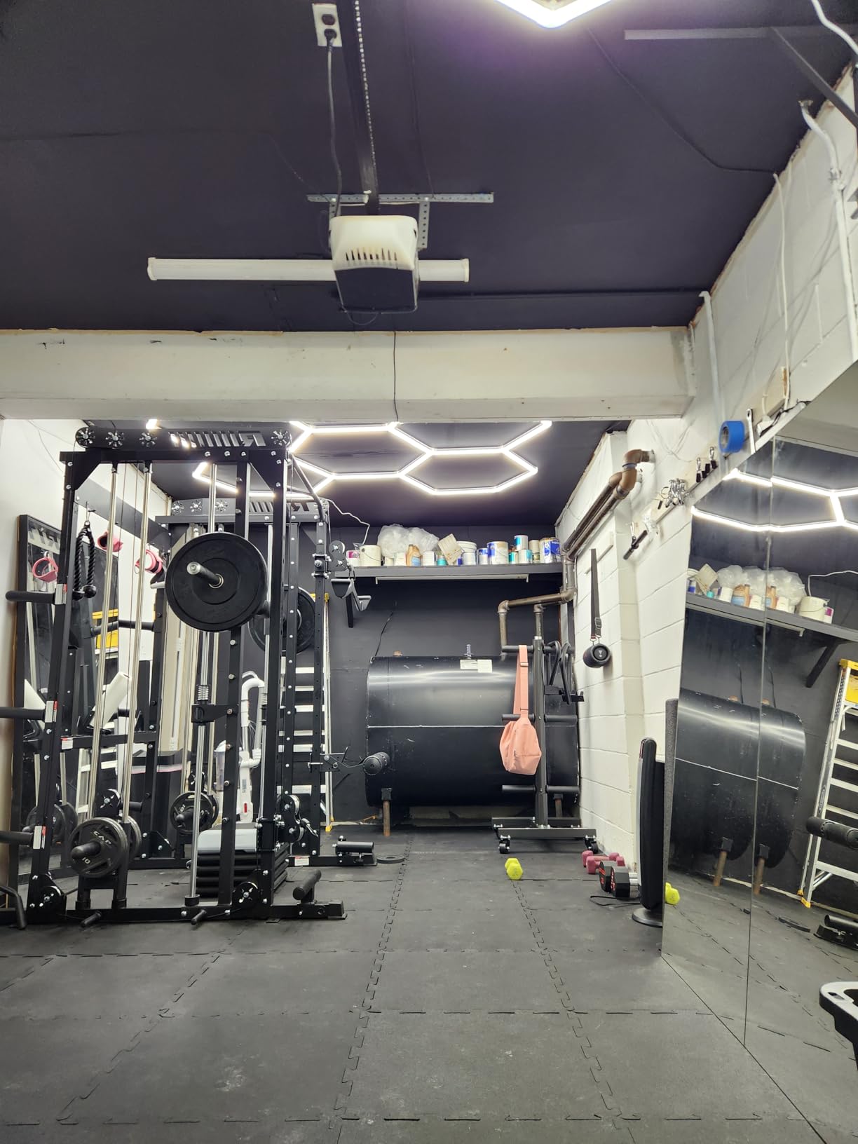 RitFit M1 Pro Smith Machine with Cable Crossover System, Multi-Function Squat Rack Power Cage for Home Gym, Power Rack and Packages customer photo 1