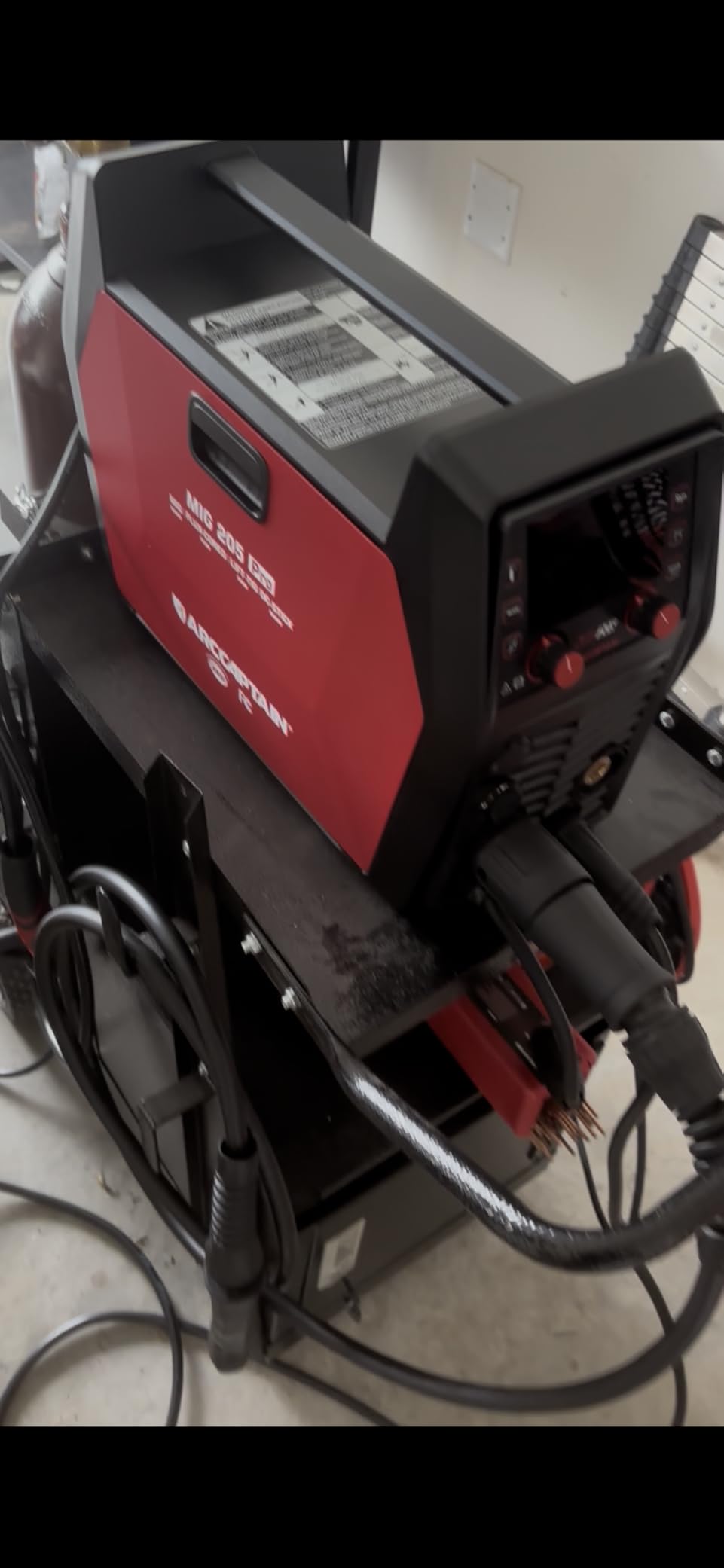 ARCCAPTAIN iControl MIG205 Pro MIG Welder 205A 120V 240V Gas MIG/Gasless Flux MIG/MMA Stick/Lift TIG/Spot Welding/Spool Gun Aluminum Welding Machine, 6 in 1 Professional Welder customer photo 2