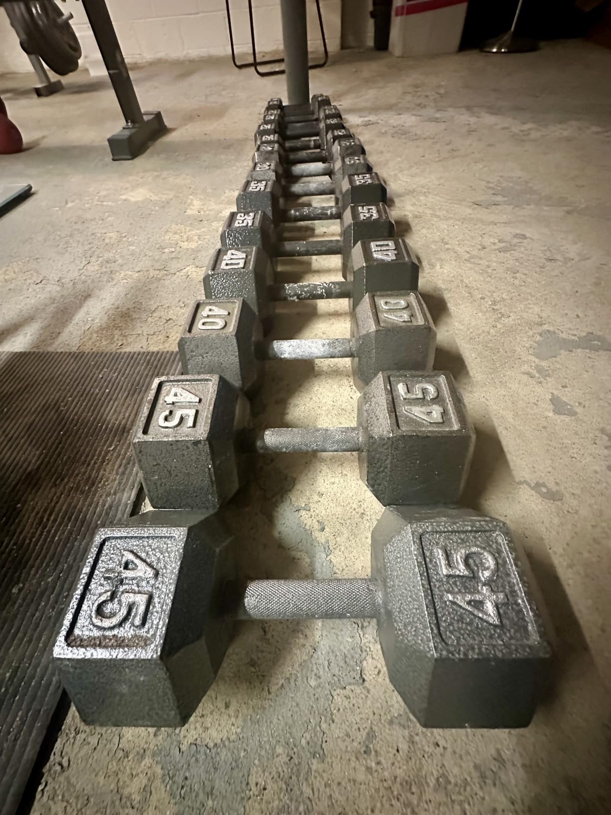 CAP Barbell Cast Iron Hex Dumbbell | Multiple Options customer photo 2