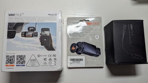 Vantrue N2X 2.7K Dash Cam Front and Inside, 5G WiFi Dual Dash Camera for Car with HDR IR Night Vision, STARVIS 2, GPS, 2.5K/60FPS, G-Sensor, 24/7 Parking Mode, Voice Control, Support 512GB Max customer photo 1