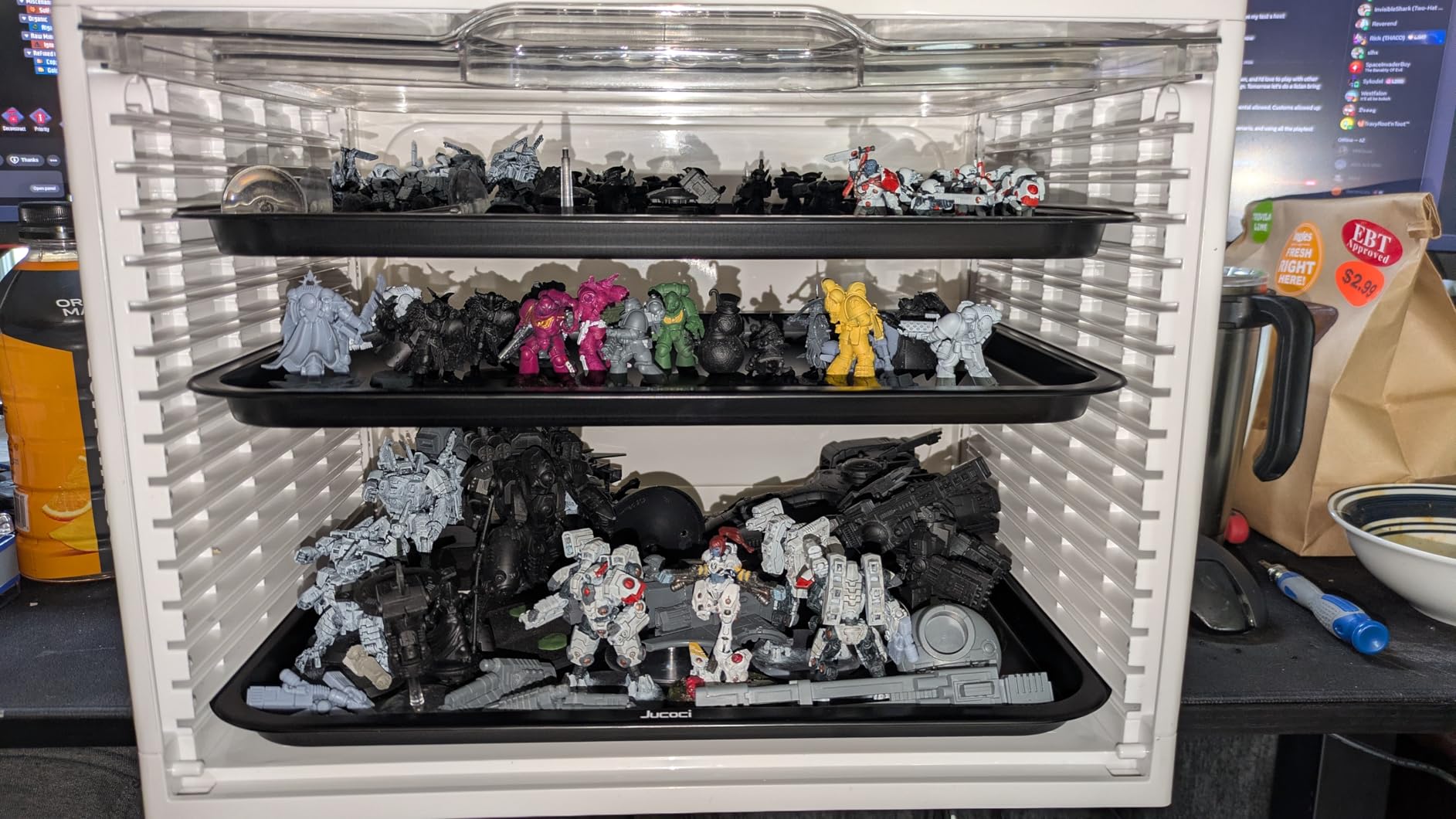 Jucoci Miniatures Storage Case Miniatures Transport Case customer photo 1