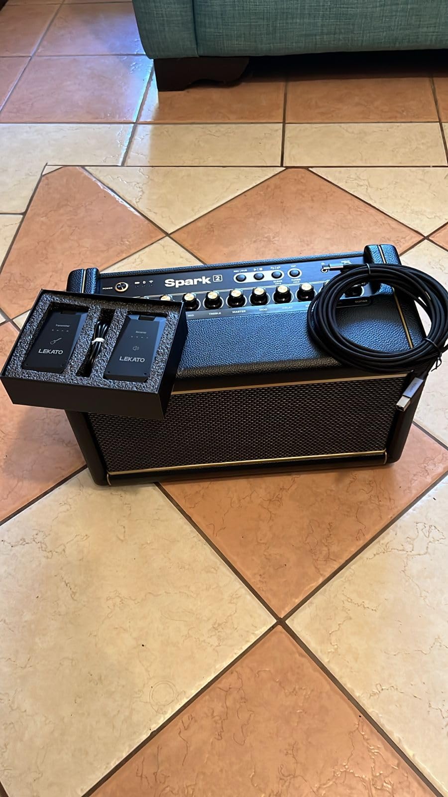 Positive Grid Spark 2 50W Smart Guitar Practice Amp & Bluetooth Speaker with Built-in Looper, AI Features & Smart App for Electric, Acoustic, & Bass Guitar customer photo 1