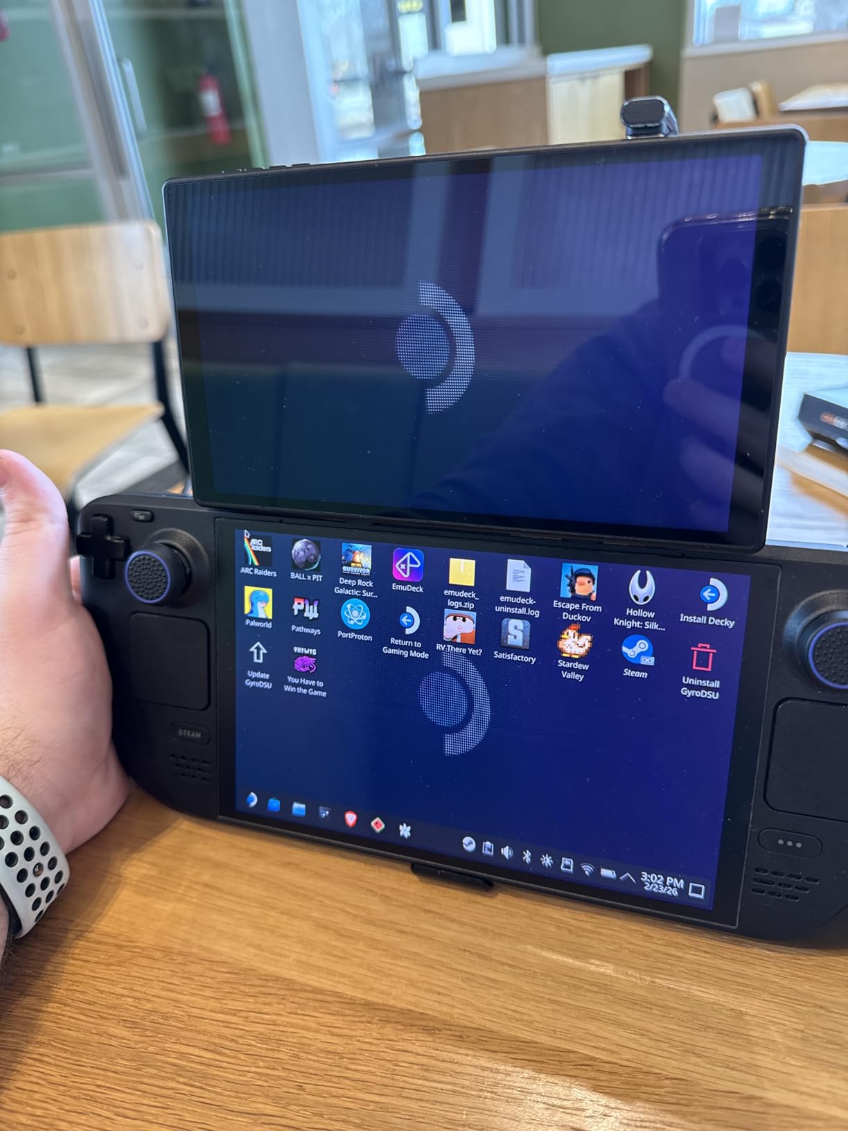 7 inch Portable Touchscreen, Mini 1080P 60Hz USB C HDMI Monitor, Ultra Thin Lightweight IPS LCD Display Second Screen for Gaming, Working, PS5, Xbox, Laptop, PC customer photo 1
