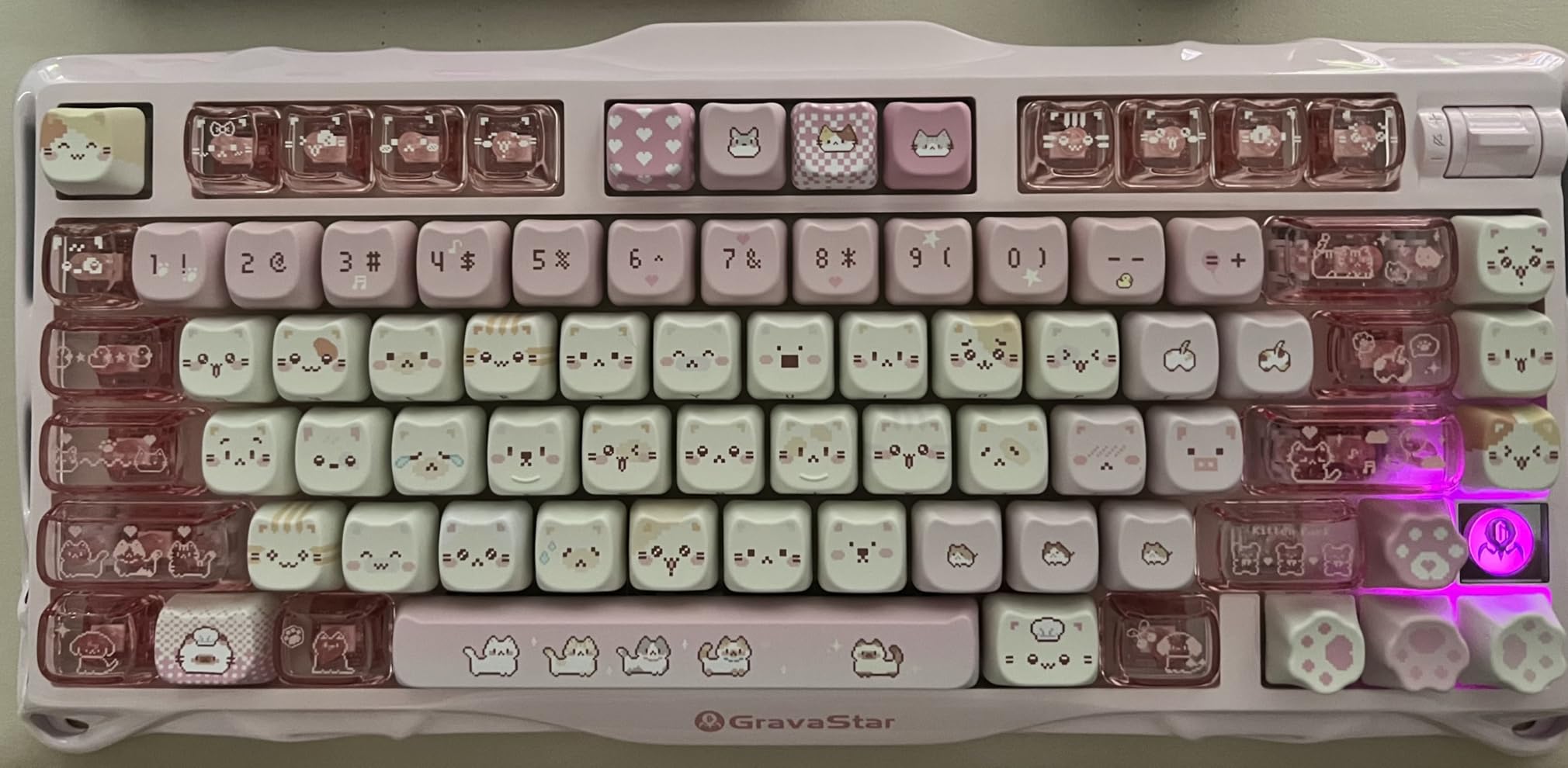GravaStar Mercury K1 75% Wireless Mechanical Gaming Keyboard customer photo 1