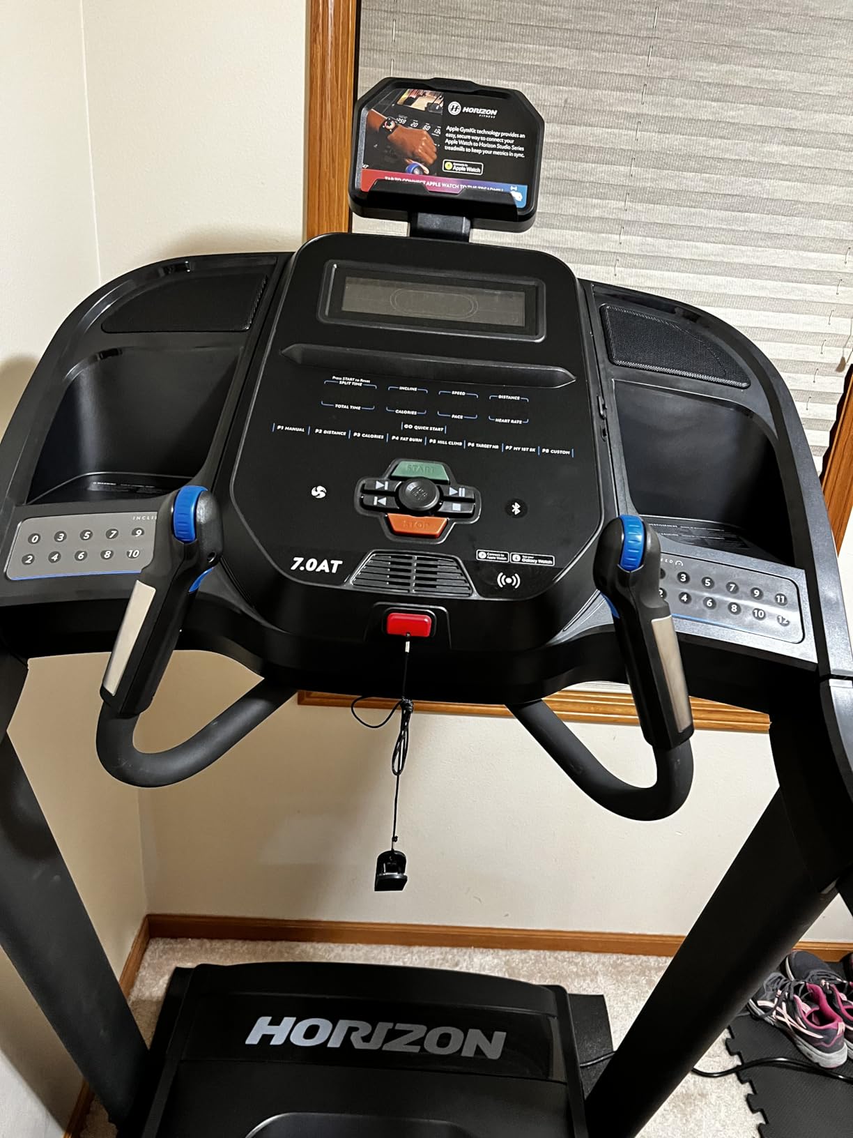 Horizon Fitness Treadmill with Auto Incline customer photo 2