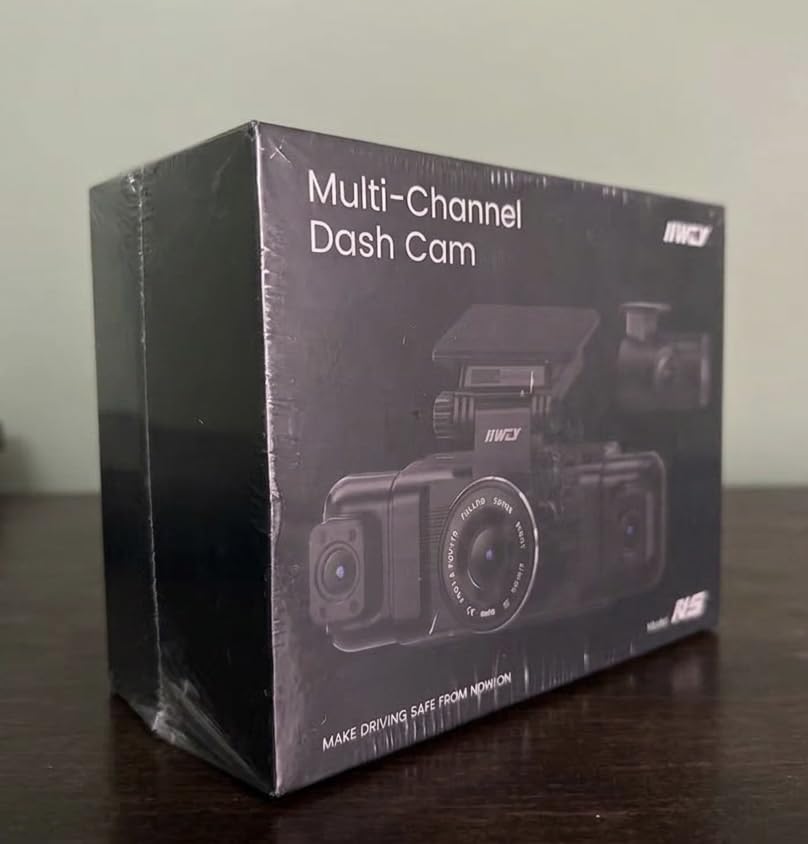 IIWEY N5 4 Channel Dash Cam 360° View, 1080P Front and Rear Inside, Left Right Dash Camera for Cars, 8 IR Lamps Night Vision, 5G WiFi & APP Control, G-Sensor, Parking Mode, with a Free 128GB SD Card customer photo 2