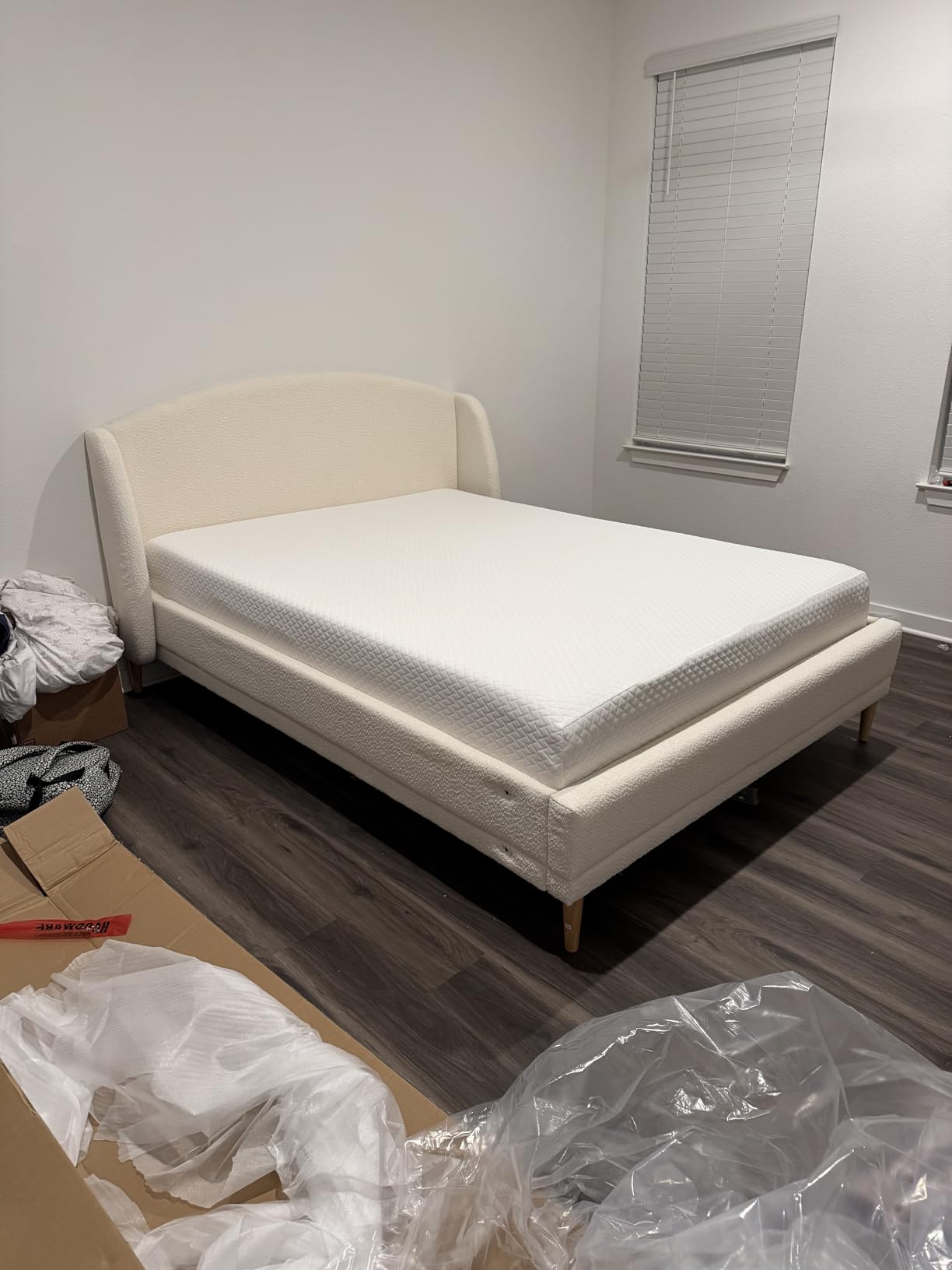 EGOHOME 8 Inch Twin Mattress, Memory Foam Mattress with Cooling Green Tea Gel, Relieve Pressure with Medium Firm Support, CertiPUR-US Certified, 75''L x 38''W, White customer photo 2