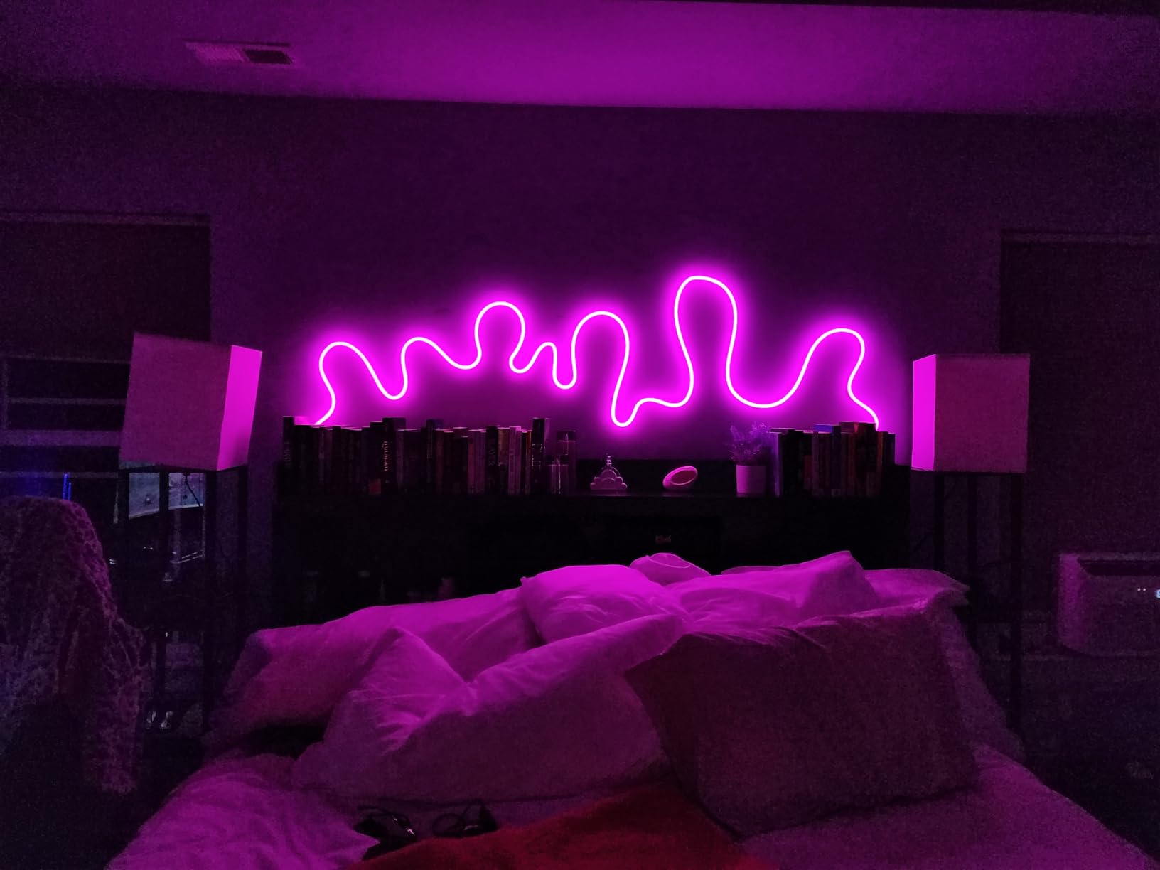Govee RGBIC Neon Lights, LED Smart Neon Rope Light 2 Works with Matter, Alexa, Google Assistant, Custom DIY Neon Strip Lights for Bedroom and Holiday Decor, Softer Material, 32.8ft, White customer photo 2
