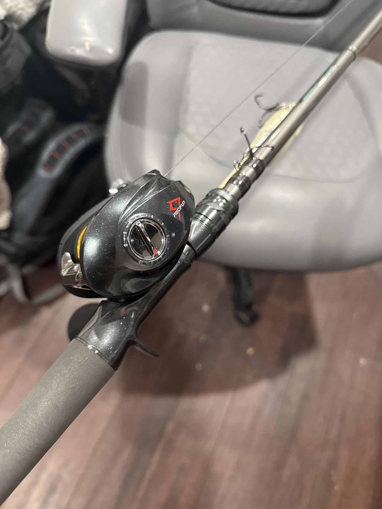 HANDING M1 Pike Heavy Fishing Rod Musky Rod 2-Piece Casting Rod with 30+24T Carbon Seaguide RA Guides Extended EVA Handle and Cork Base for Northern Pike Muskie Catfish Striped Bass customer photo 1