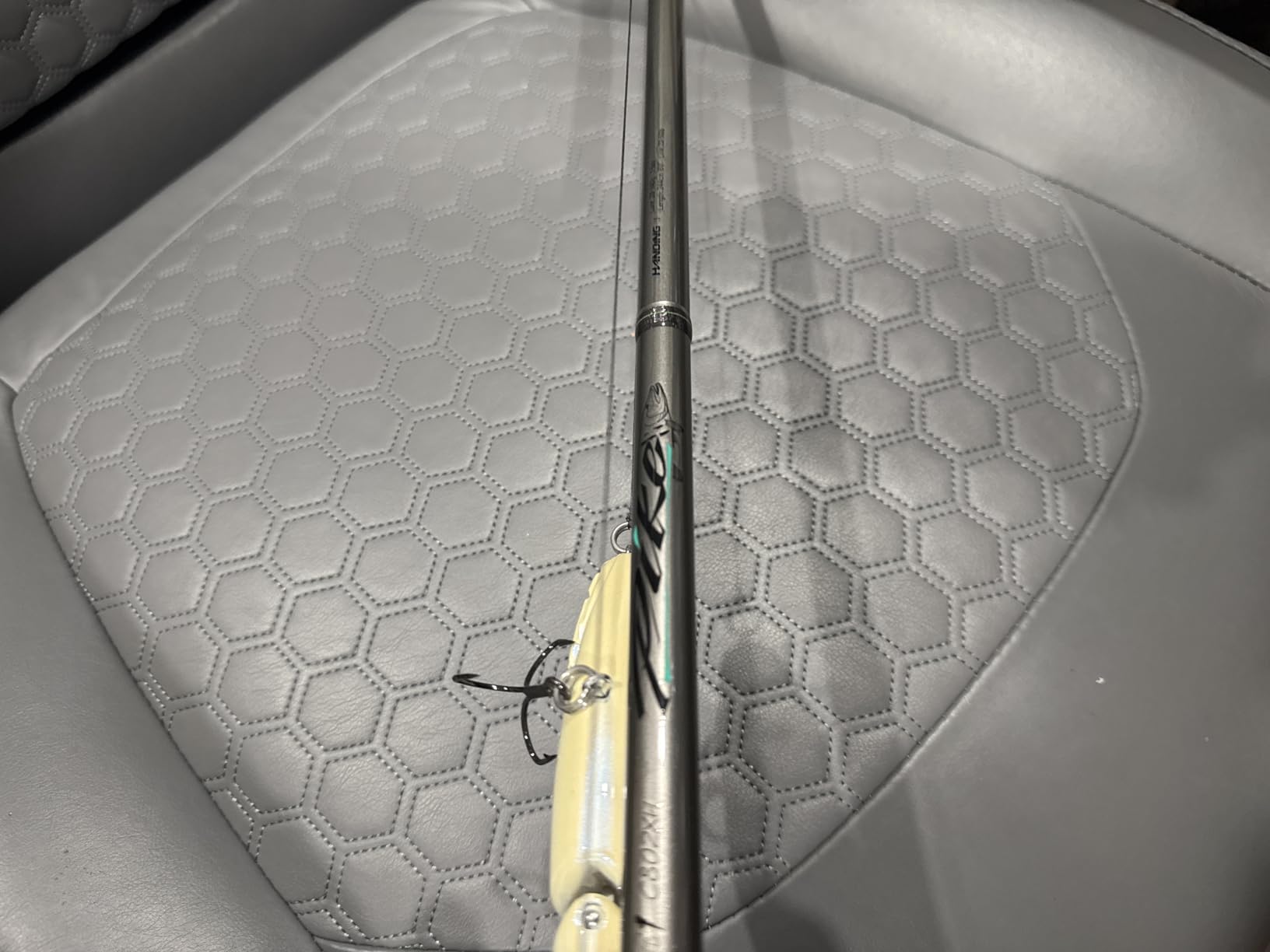 HANDING M1 Pike Heavy Fishing Rod Musky Rod 2-Piece Casting Rod with 30+24T Carbon Seaguide RA Guides Extended EVA Handle and Cork Base for Northern Pike Muskie Catfish Striped Bass customer photo 2