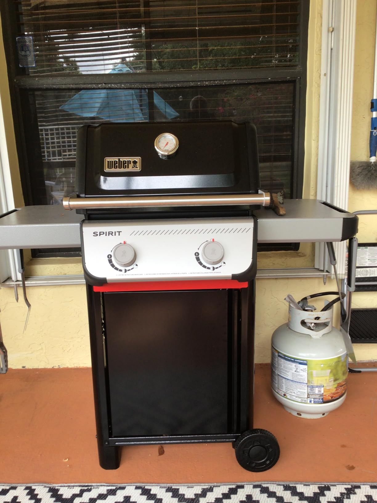 Weber Spirit E-210 Liquid Propane Gas Grill, 2 Burners, Porcelain-Enameled Cast-Iron Grates, Snap-Jet Ignition customer photo 1