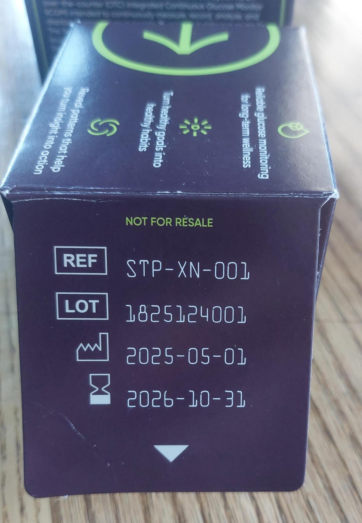 Stelo Glucose Biosensor & App by Dexcom - A Leader in Continuous Glucose Monitoring (CGM). 24/7 Tracking & Personalized Insights. 2-Pack (Up to 15 Days Each). iOS & Android. customer photo 1