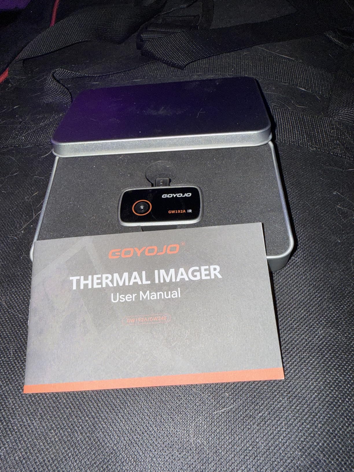 GOYOJO Thermal Imaging Camera for Android/iPhone 15/16/17 iOS Series 192x192 IR Resolution - Water Leak Detection HVAC Electrical Plumbing, Automotive Repair, Home Inspection, DIY-USB-C Infrared Imager customer photo 2